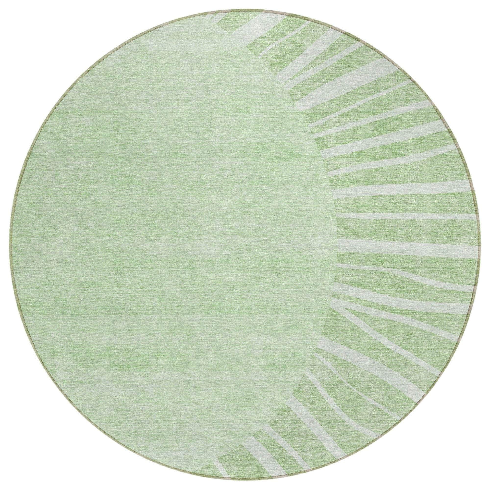 Machine Made ACN668 Aloe Green Rugs #color_aloe green