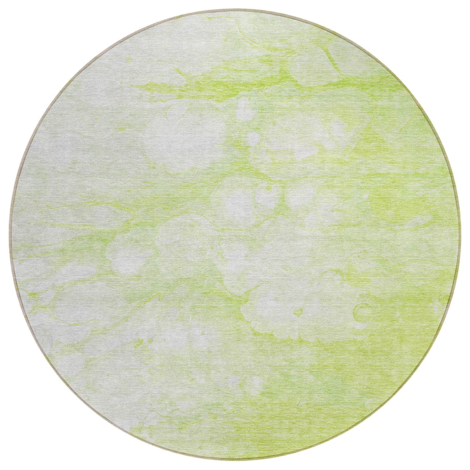Machine Made ACN699 Aloe Green Rugs #color_aloe green