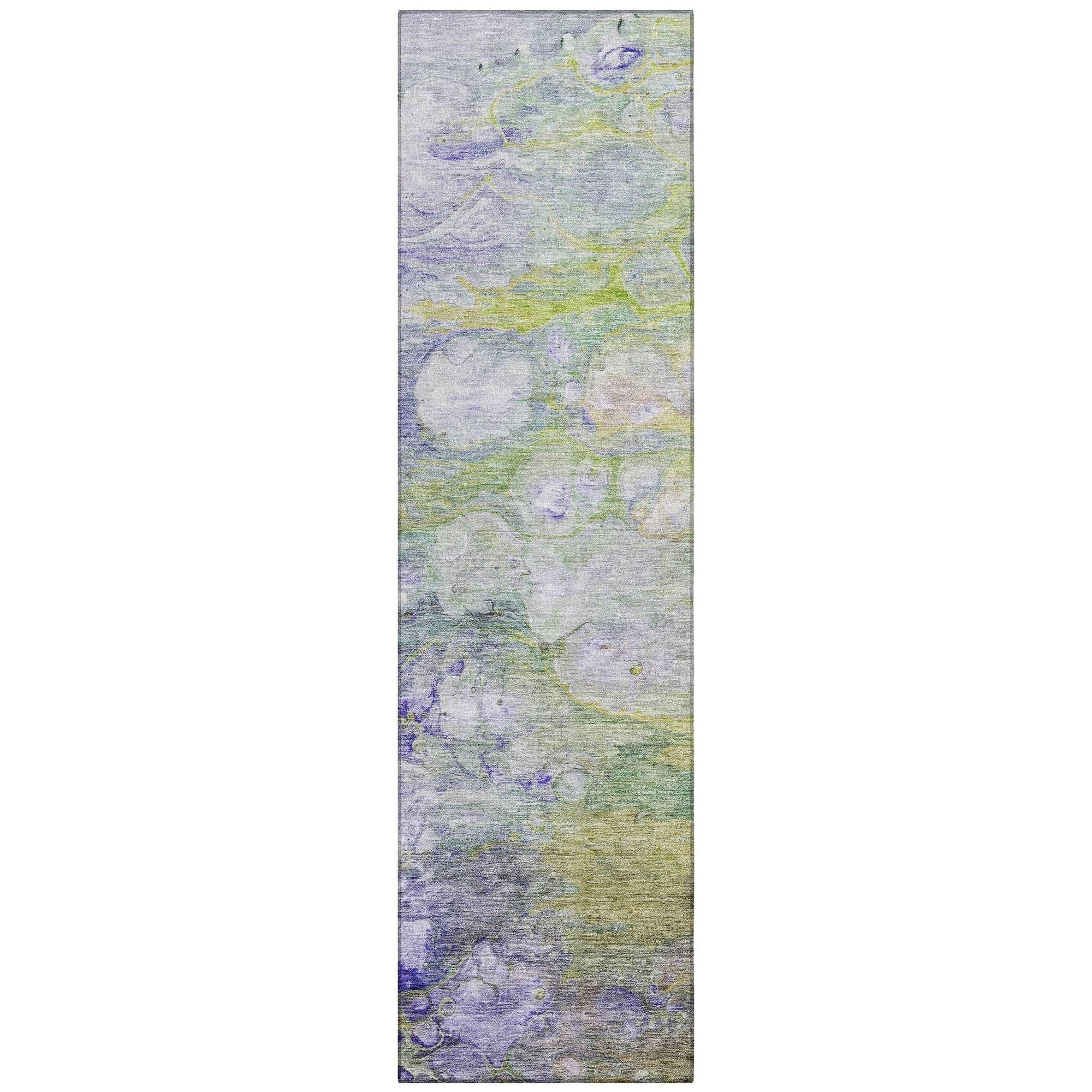 Machine Made ACN698 Aloe Green Rugs #color_aloe green