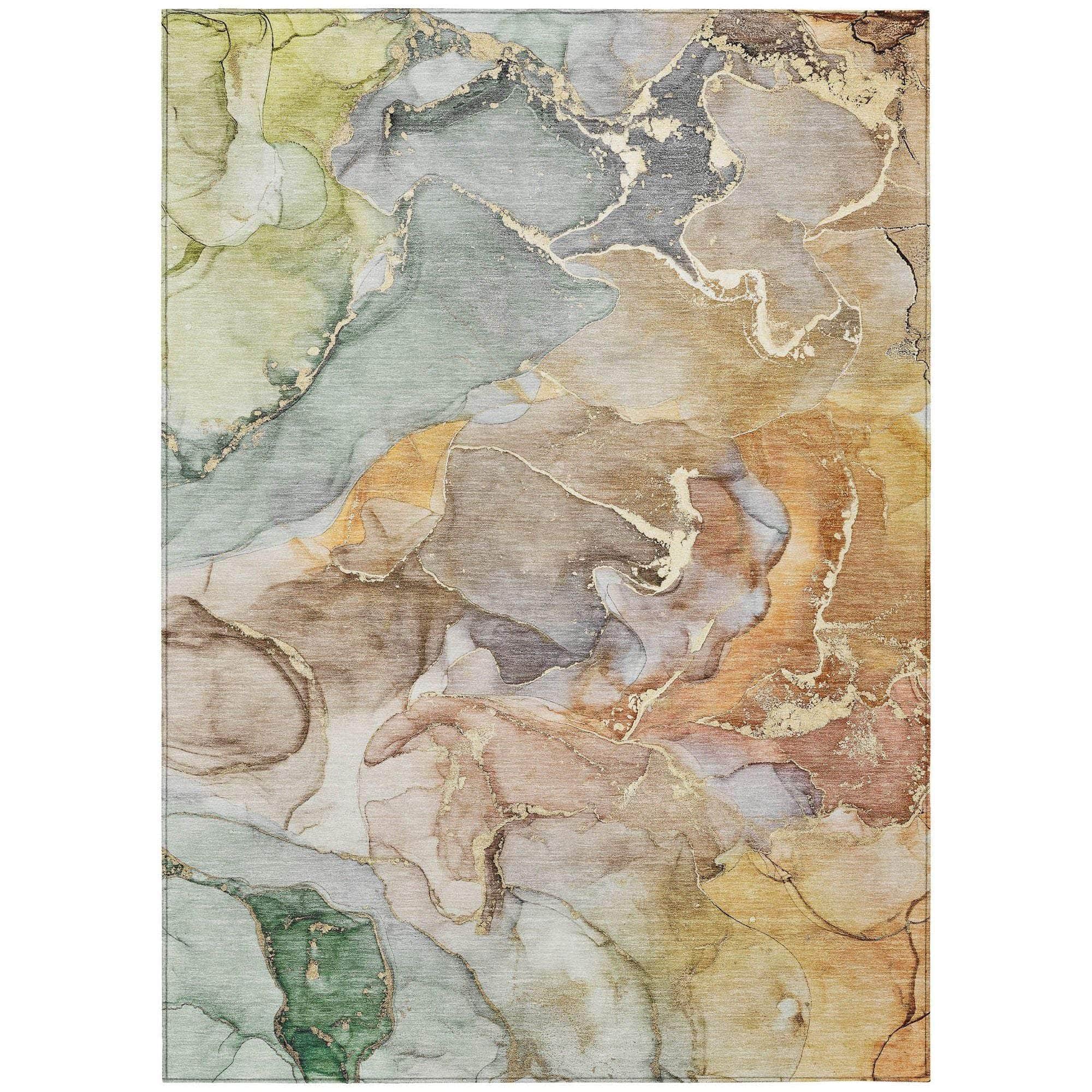 Machine Made ACN500 Beige Brown Rugs #color_beige brown