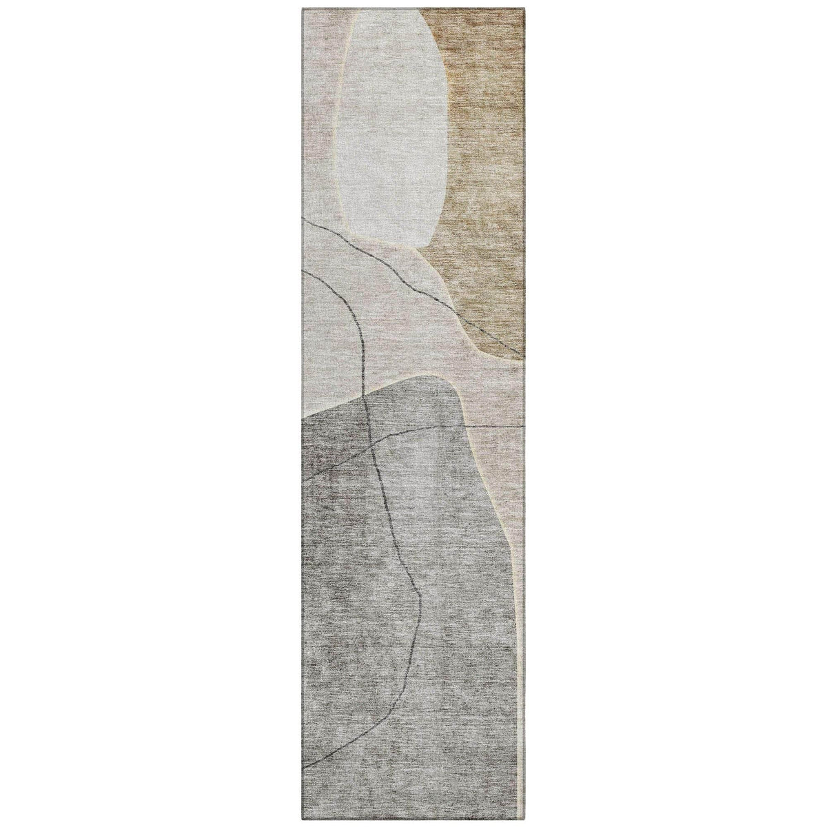 Dove Machine Washable Rug