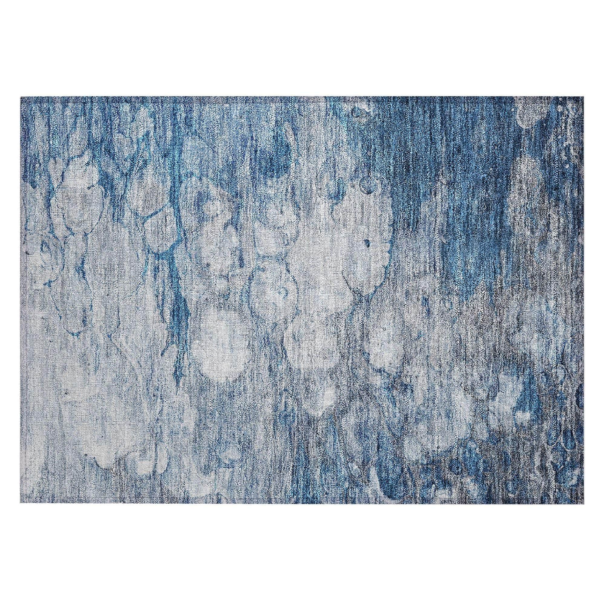 Machine Made ACN698 Blue  Rugs #color_blue 