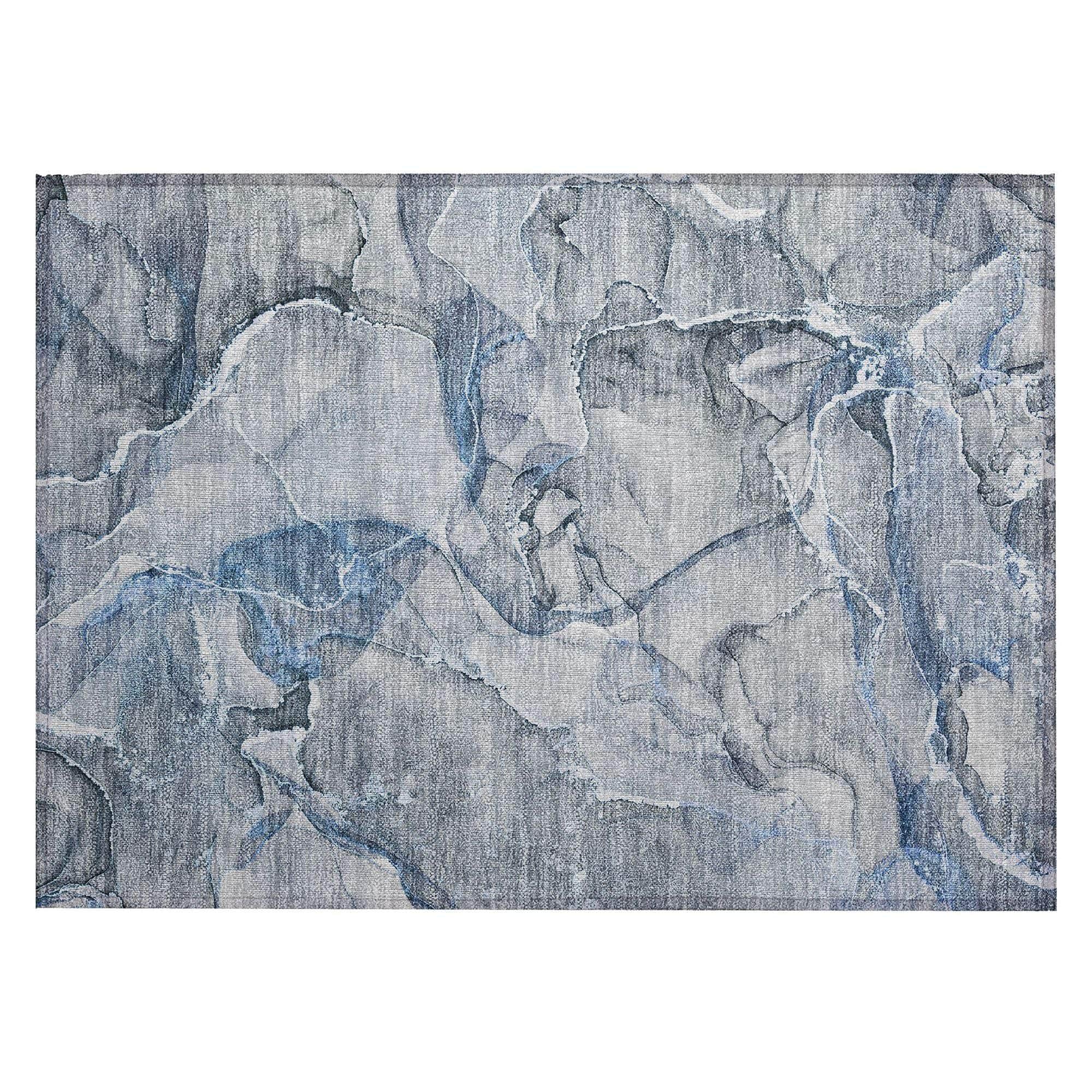 Machine Made ACN519 Blue  Rugs #color_blue 
