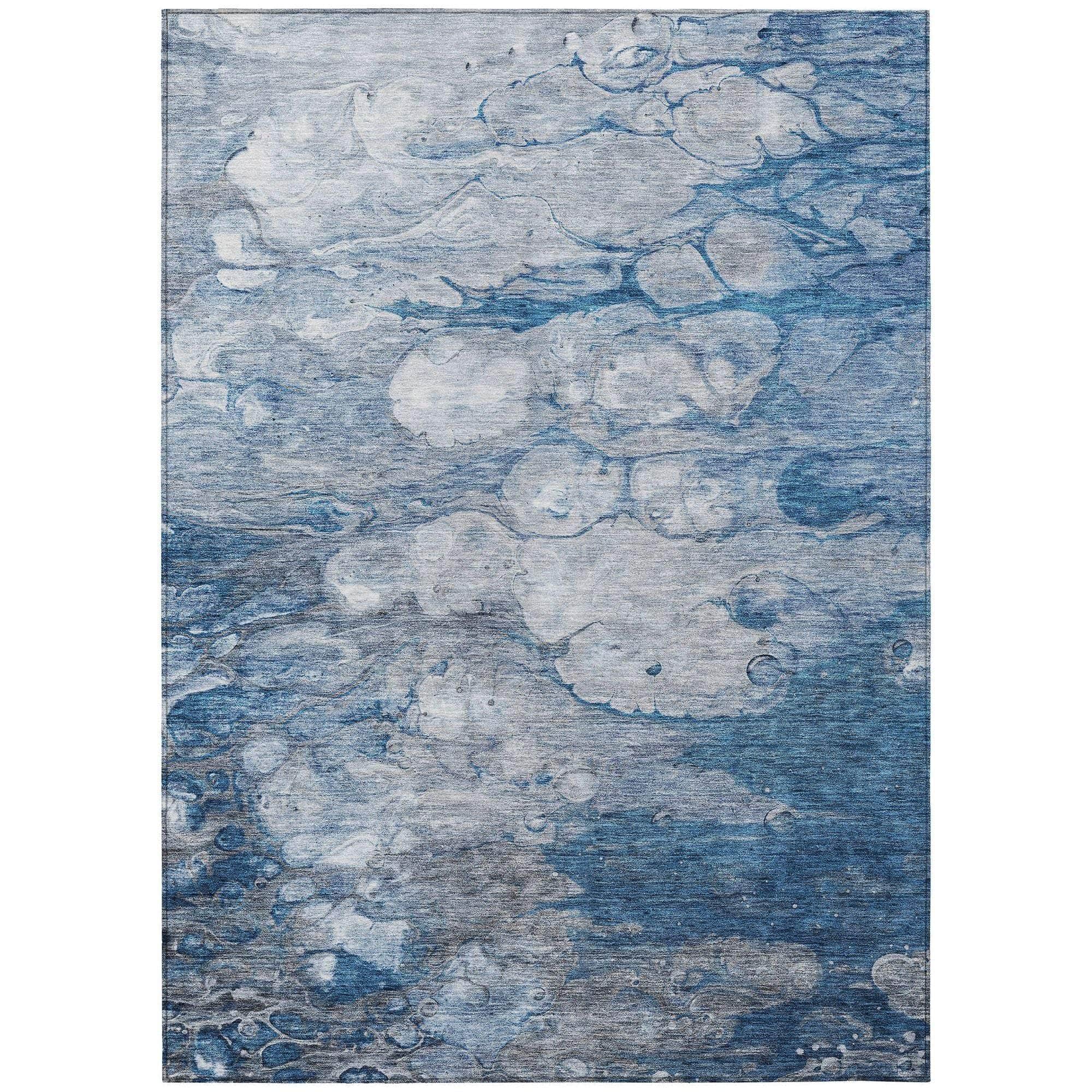 Machine Made ACN698 Blue  Rugs #color_blue 