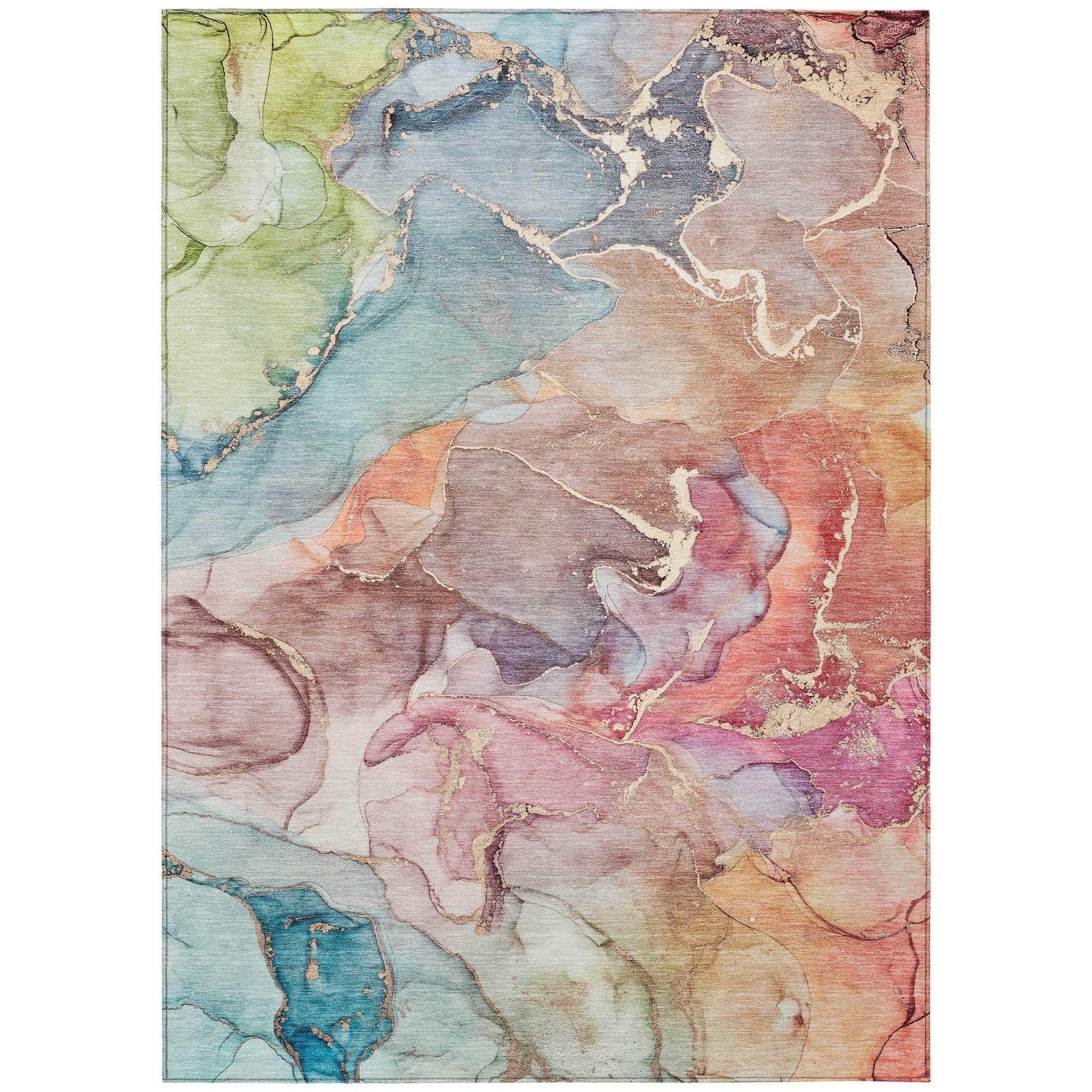 Machine Made ACN500 Blue  Rugs #color_blue 