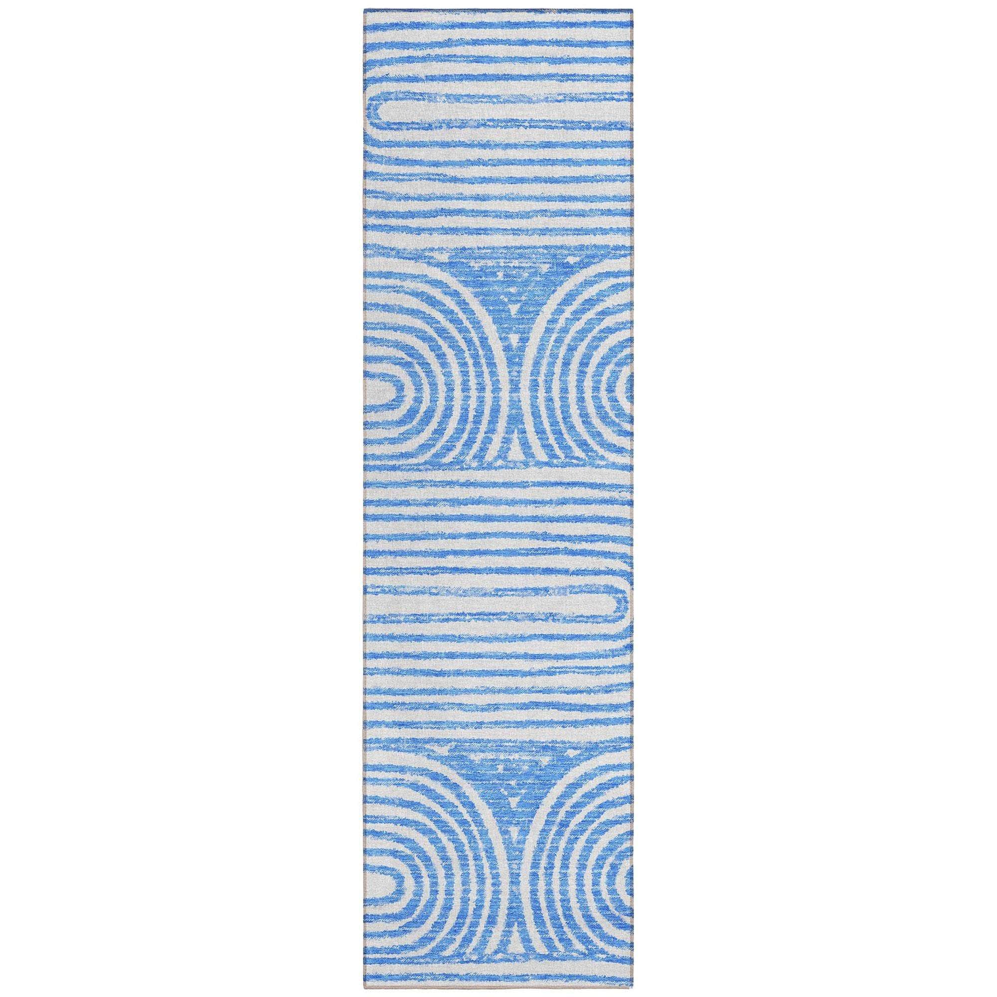 Machine Made ACN540 Blue  Rugs #color_blue 