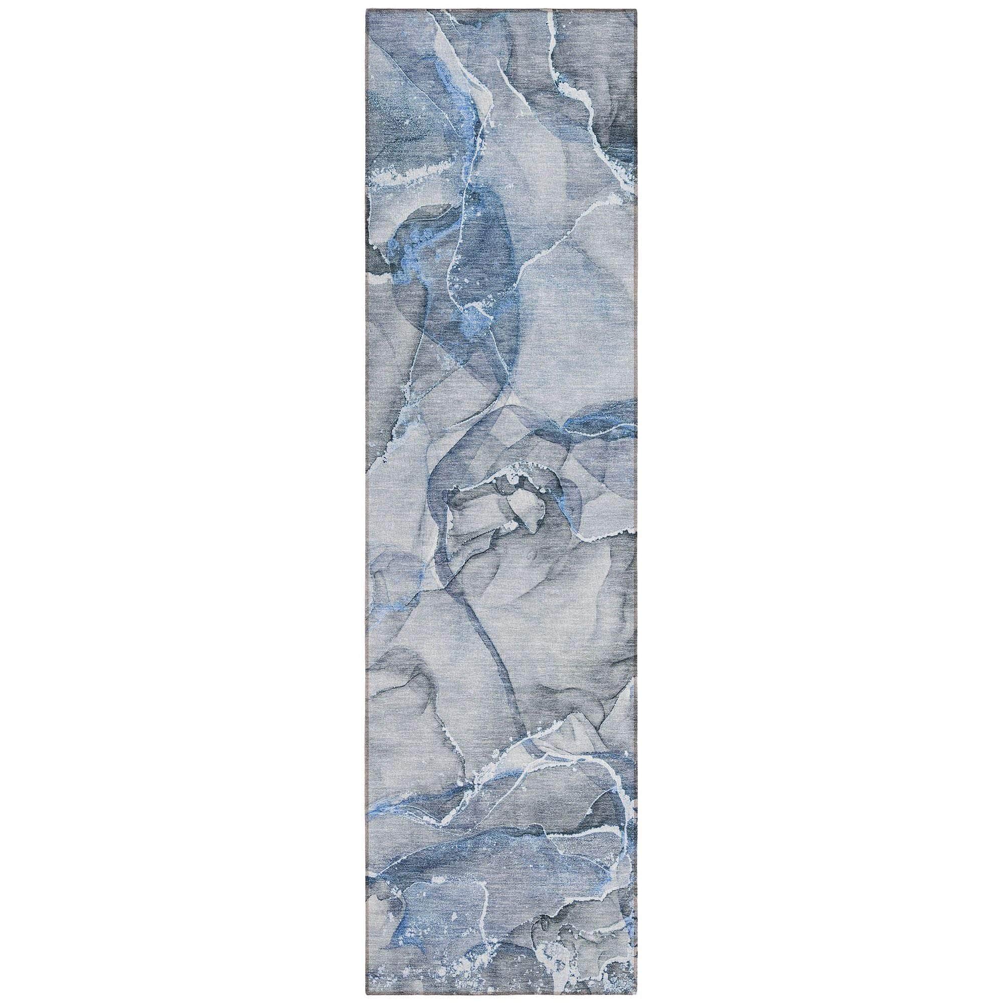 Machine Made ACN519 Blue  Rugs #color_blue 