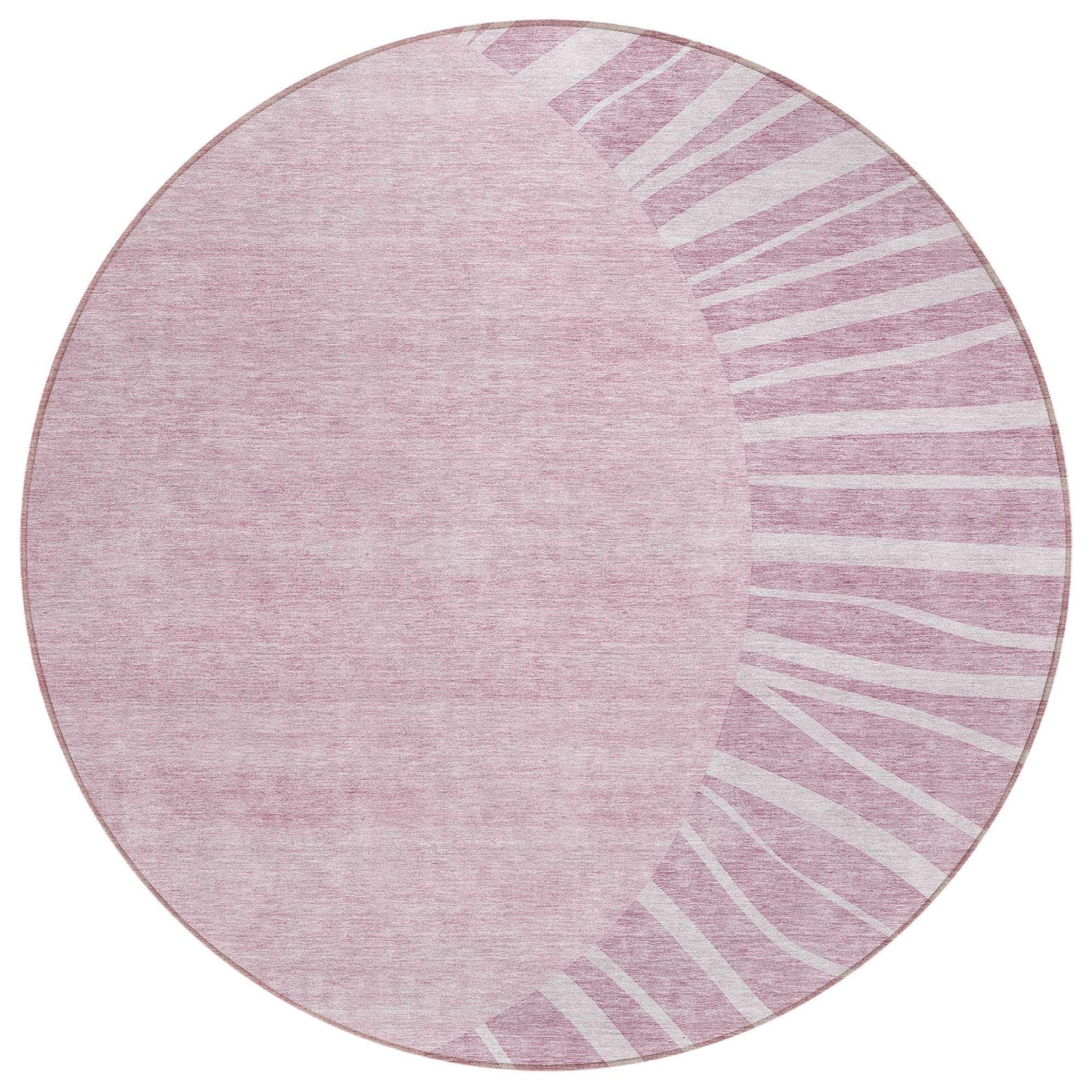 Machine Made ACN668 Blush Pink Rugs #color_blush pink
