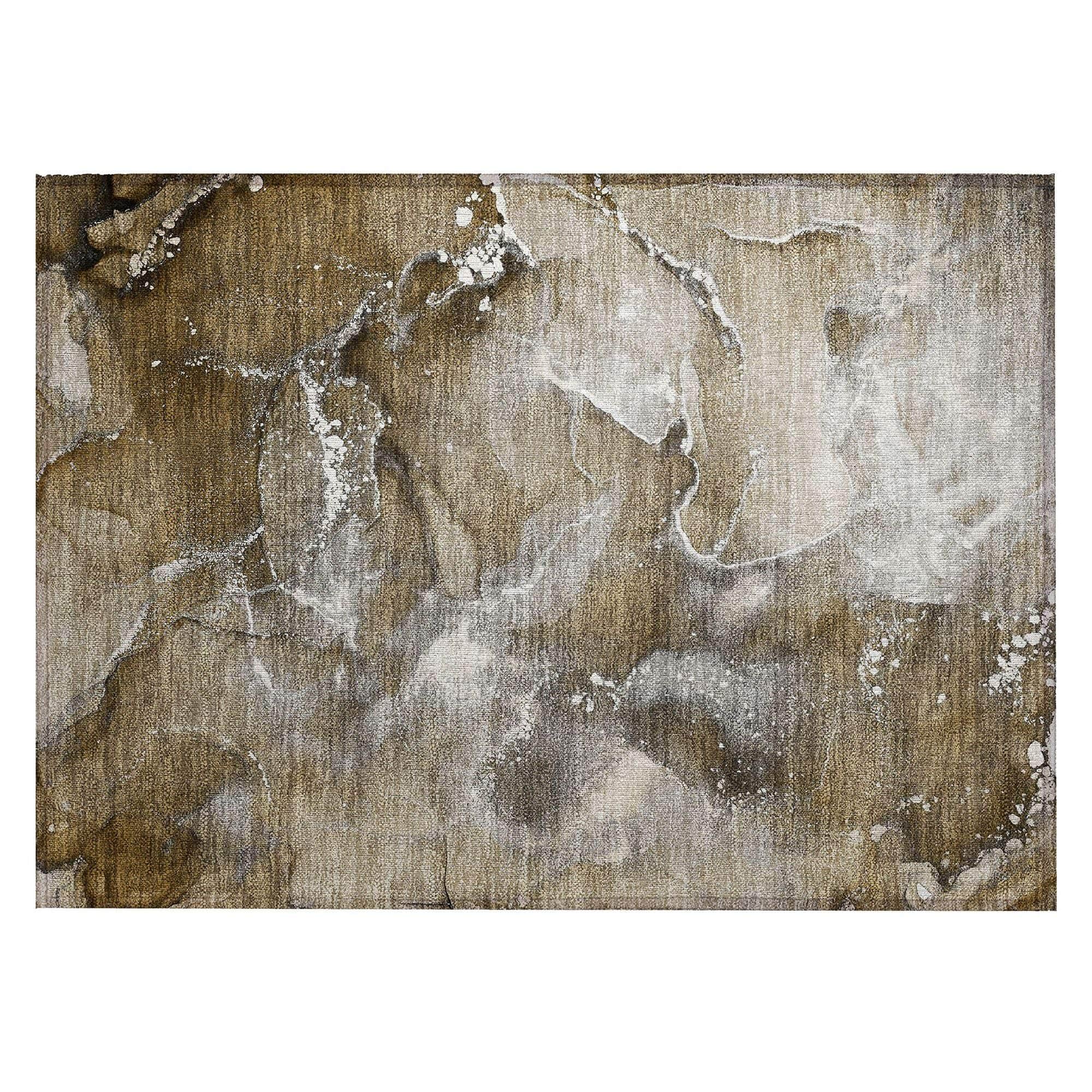Machine Made ACN518 Brown  Rugs #color_brown 