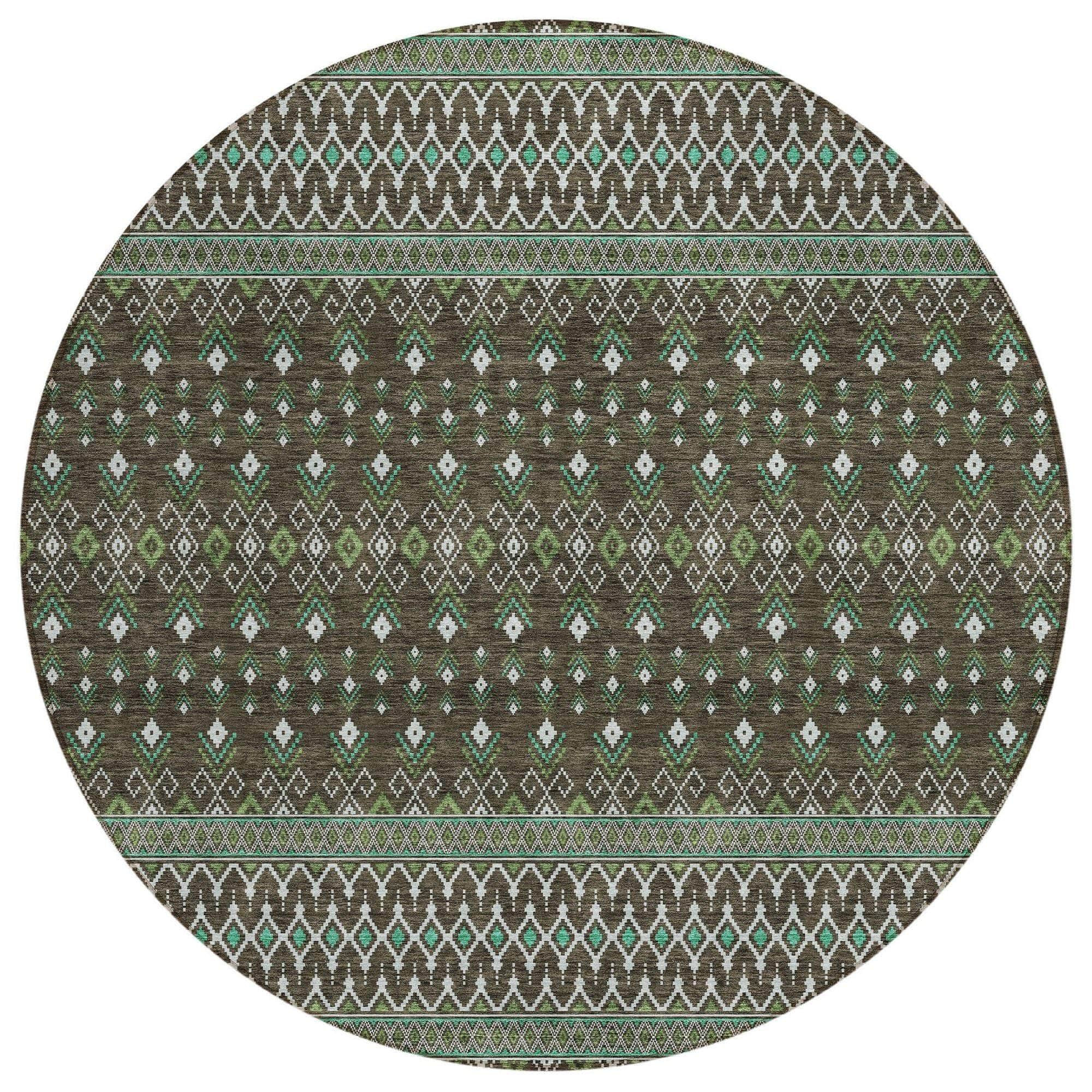 Machine Made ACN708 Brown  Rugs #color_brown 