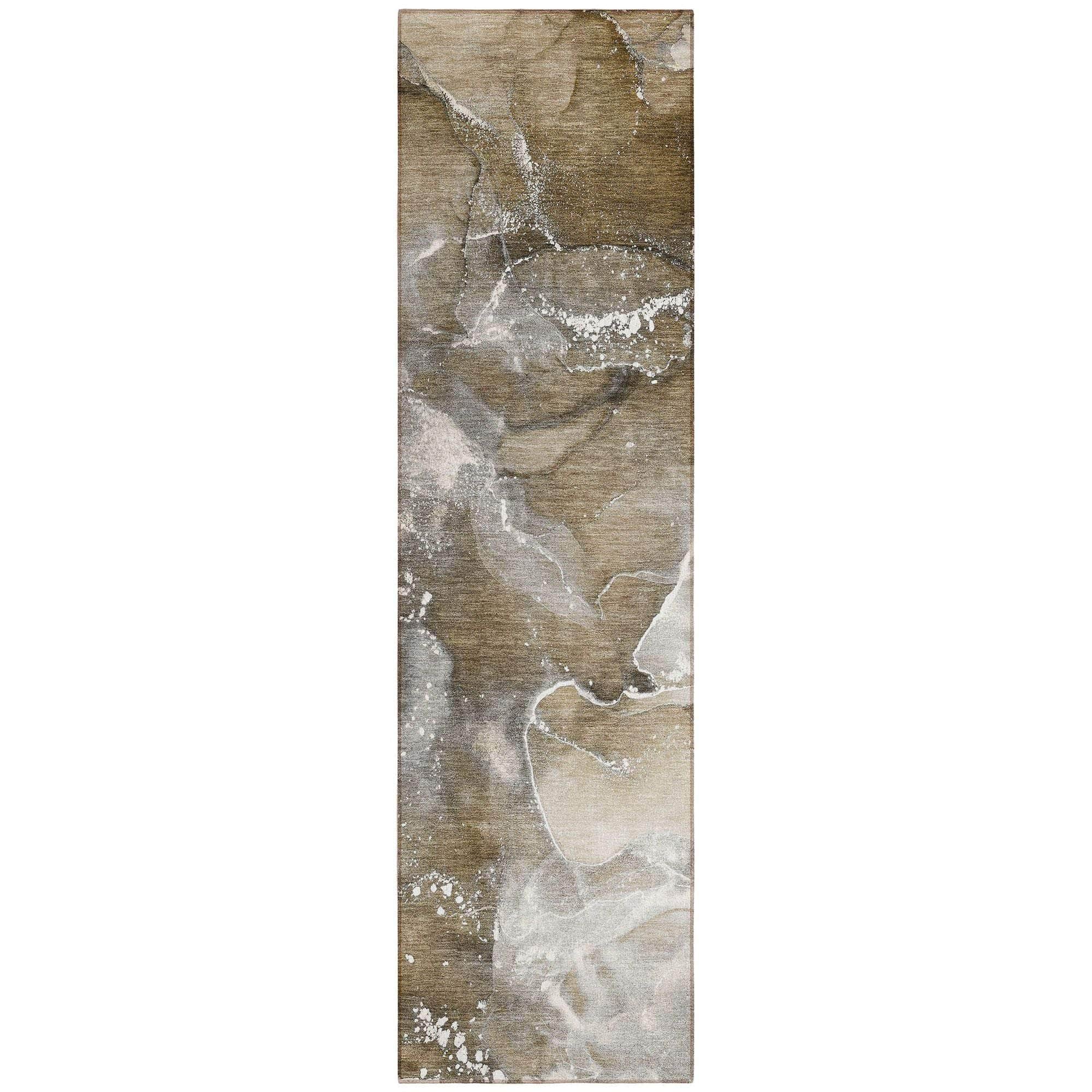 Machine Made ACN518 Brown  Rugs #color_brown 