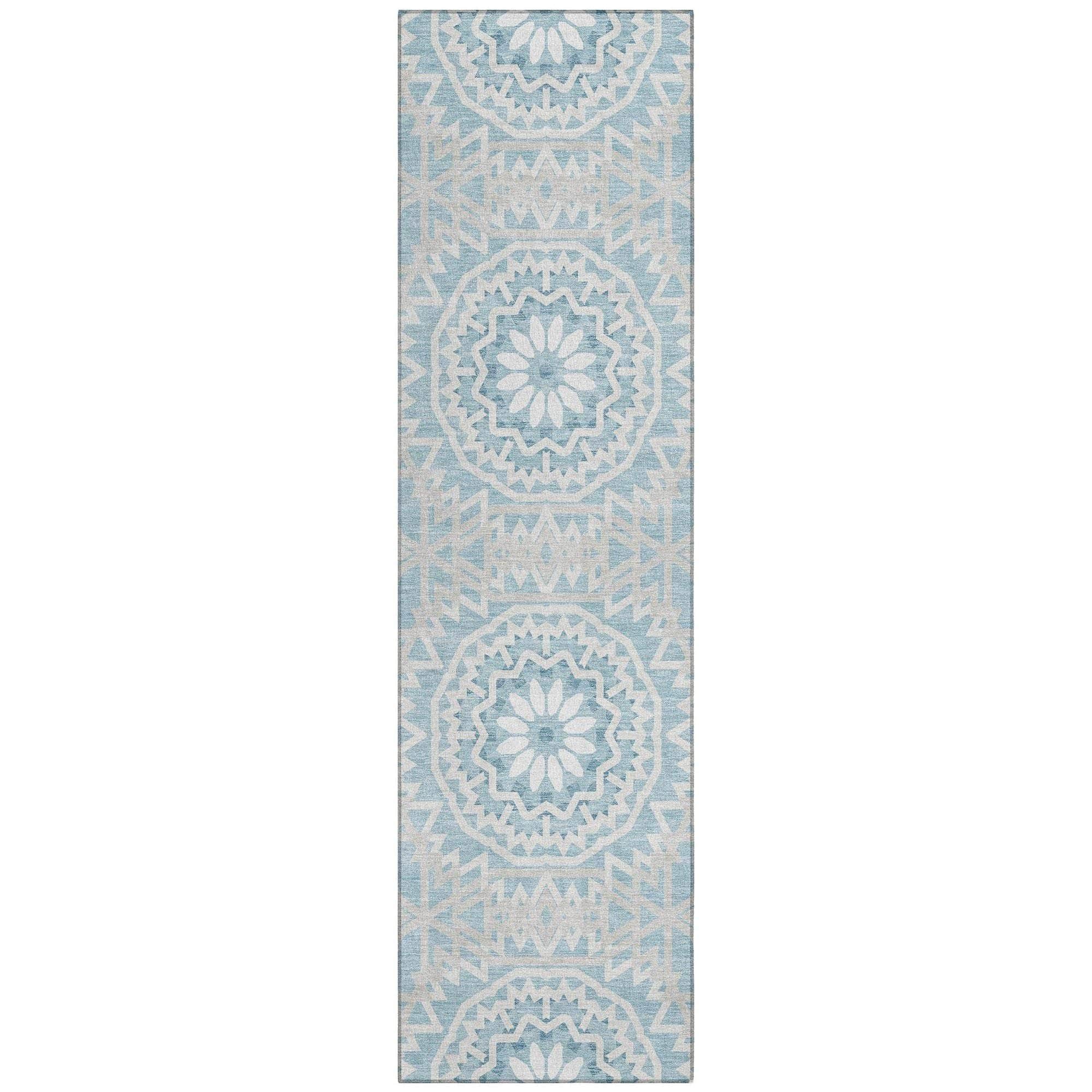 Machine Made ACN619 Denim Blue Rugs #color_denim blue