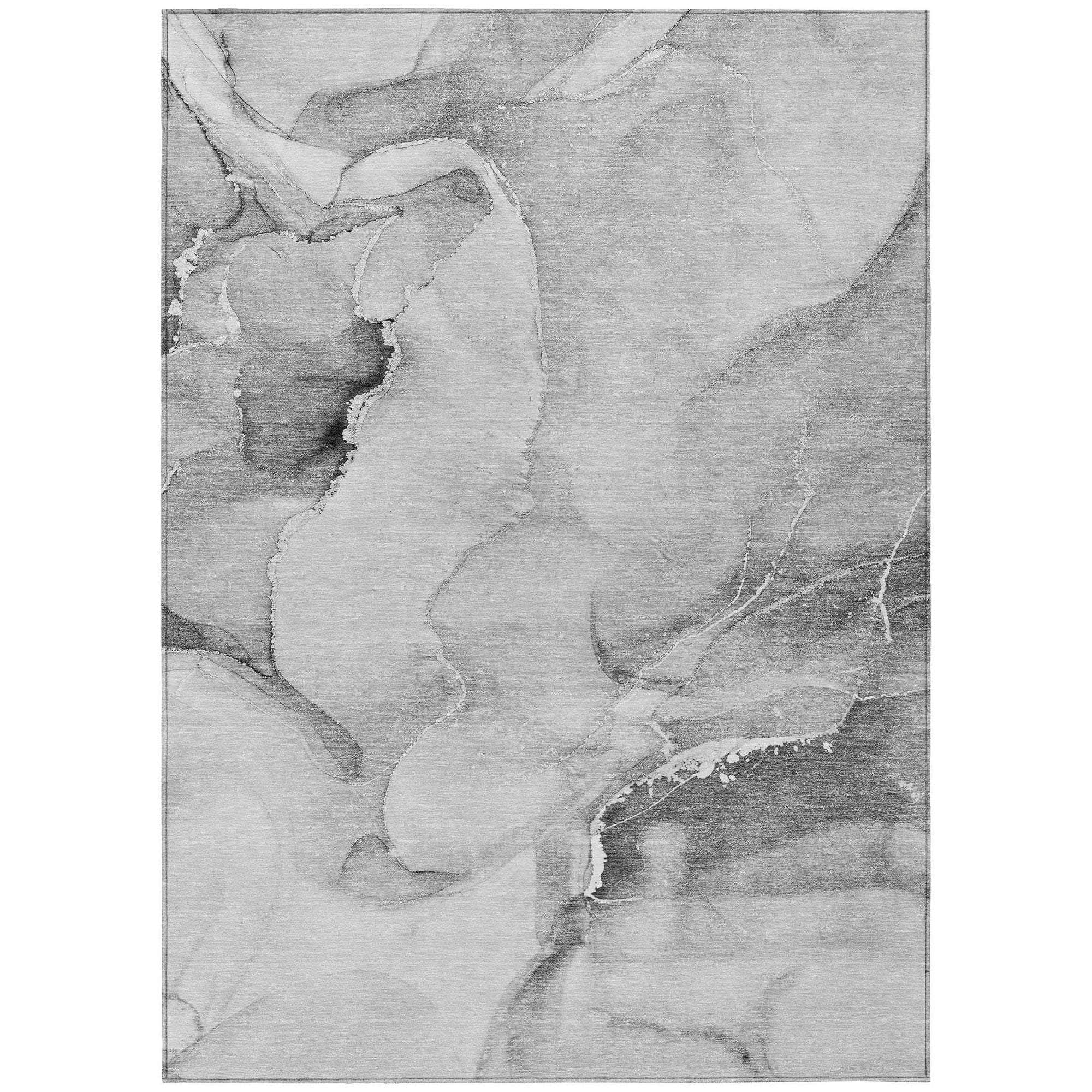 Machine Made ACN521 Gray  Rugs #color_gray 