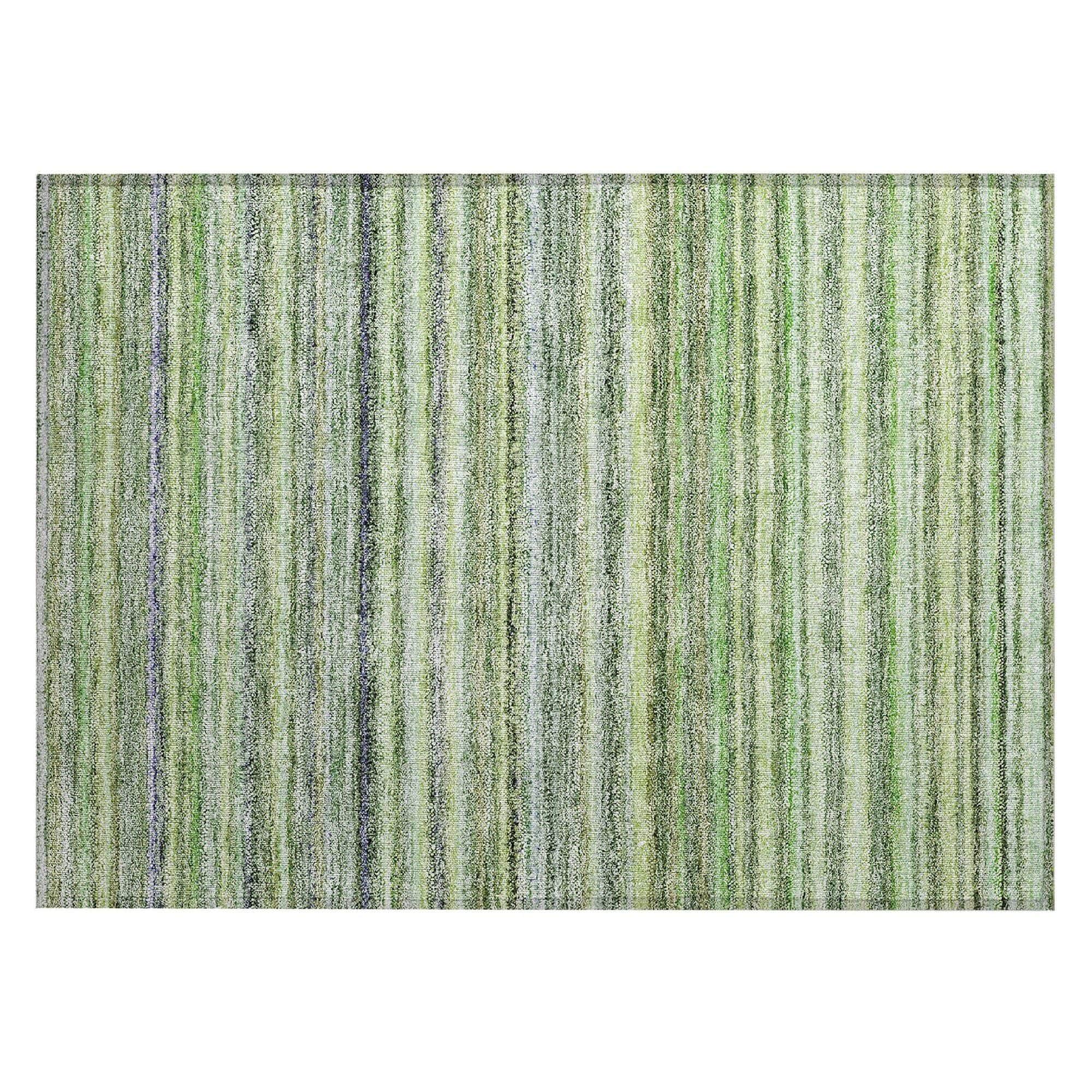 Machine Made ACN598 Green  Rugs #color_green 