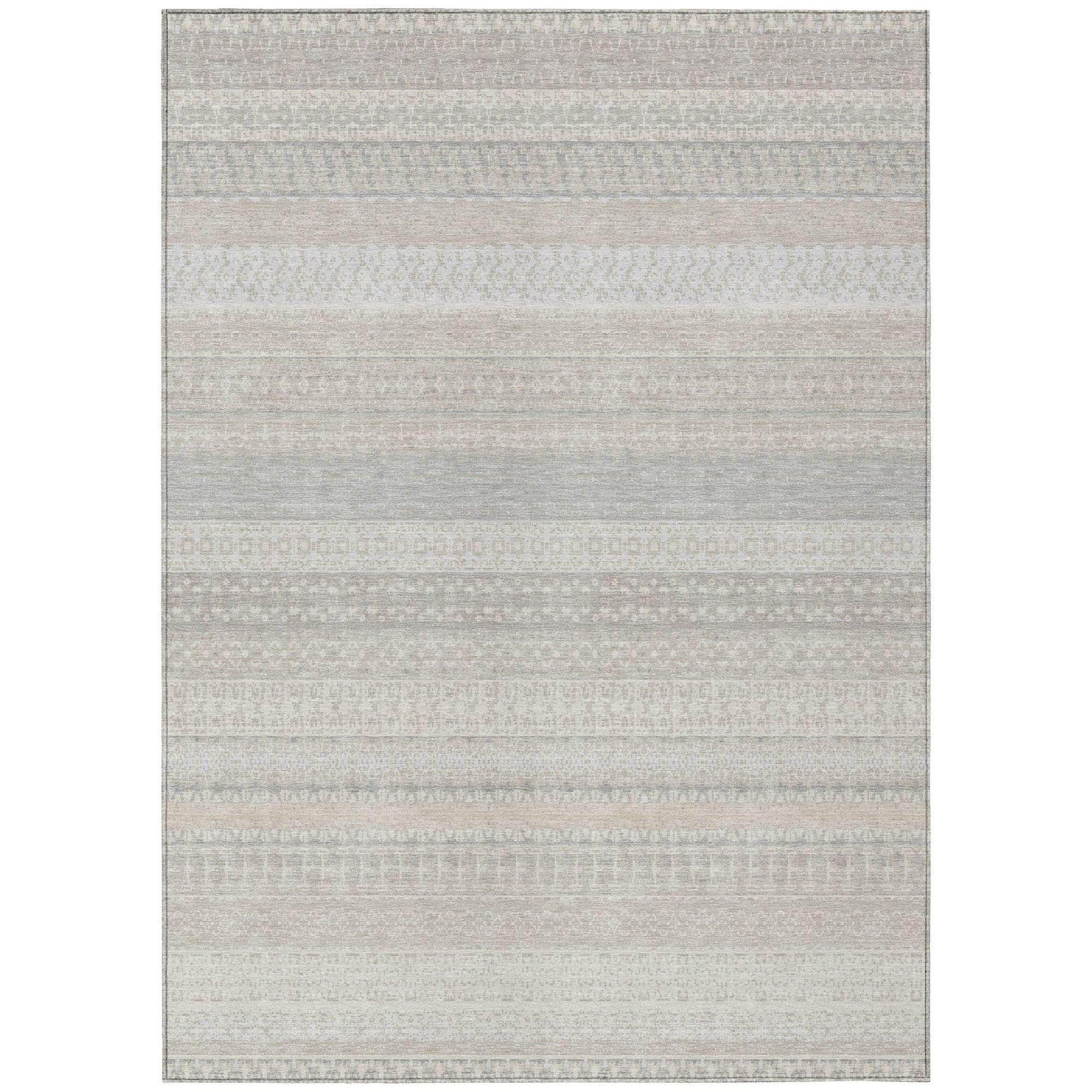 Machine Made ACN576 Ivory  Rugs #color_ivory 