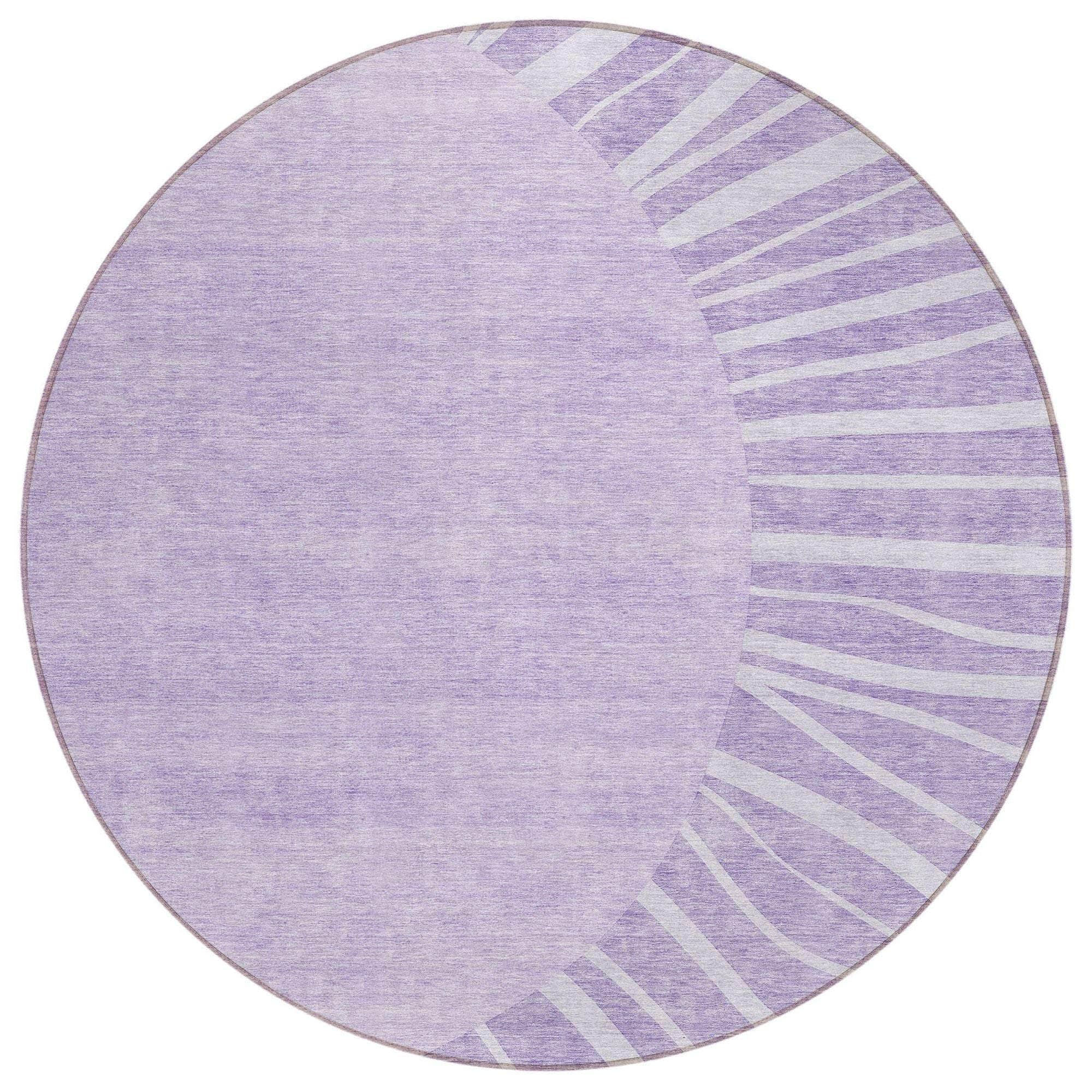 Machine Made ACN668 Lavender Purple Rugs #color_lavender purple