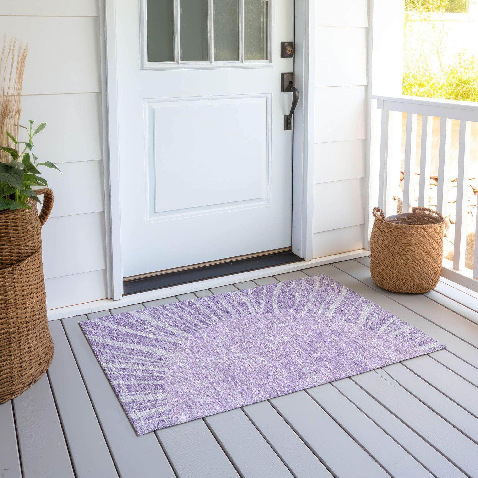 Machine Made ACN668 Lavender Purple Rugs #color_lavender purple