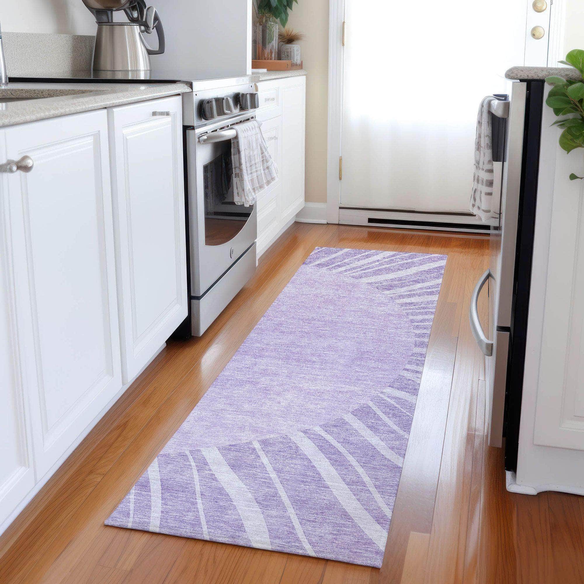 Machine Made ACN668 Lavender Purple Rugs #color_lavender purple