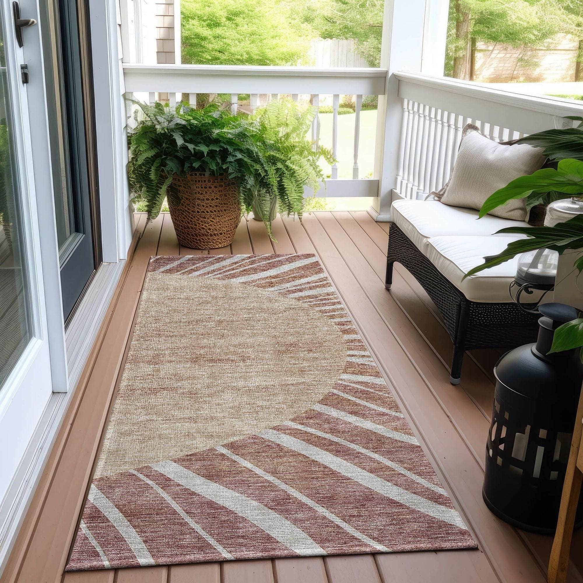 Machine Made ACN668 Paprika Orange Rugs #color_paprika orange