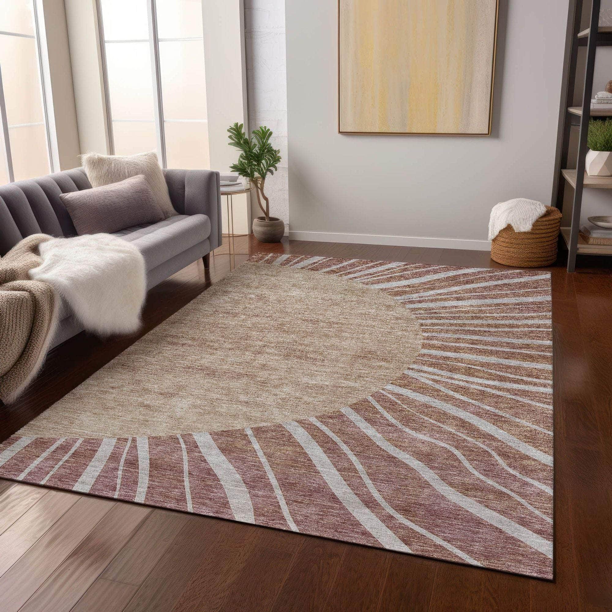 Machine Made ACN668 Paprika Orange Rugs #color_paprika orange