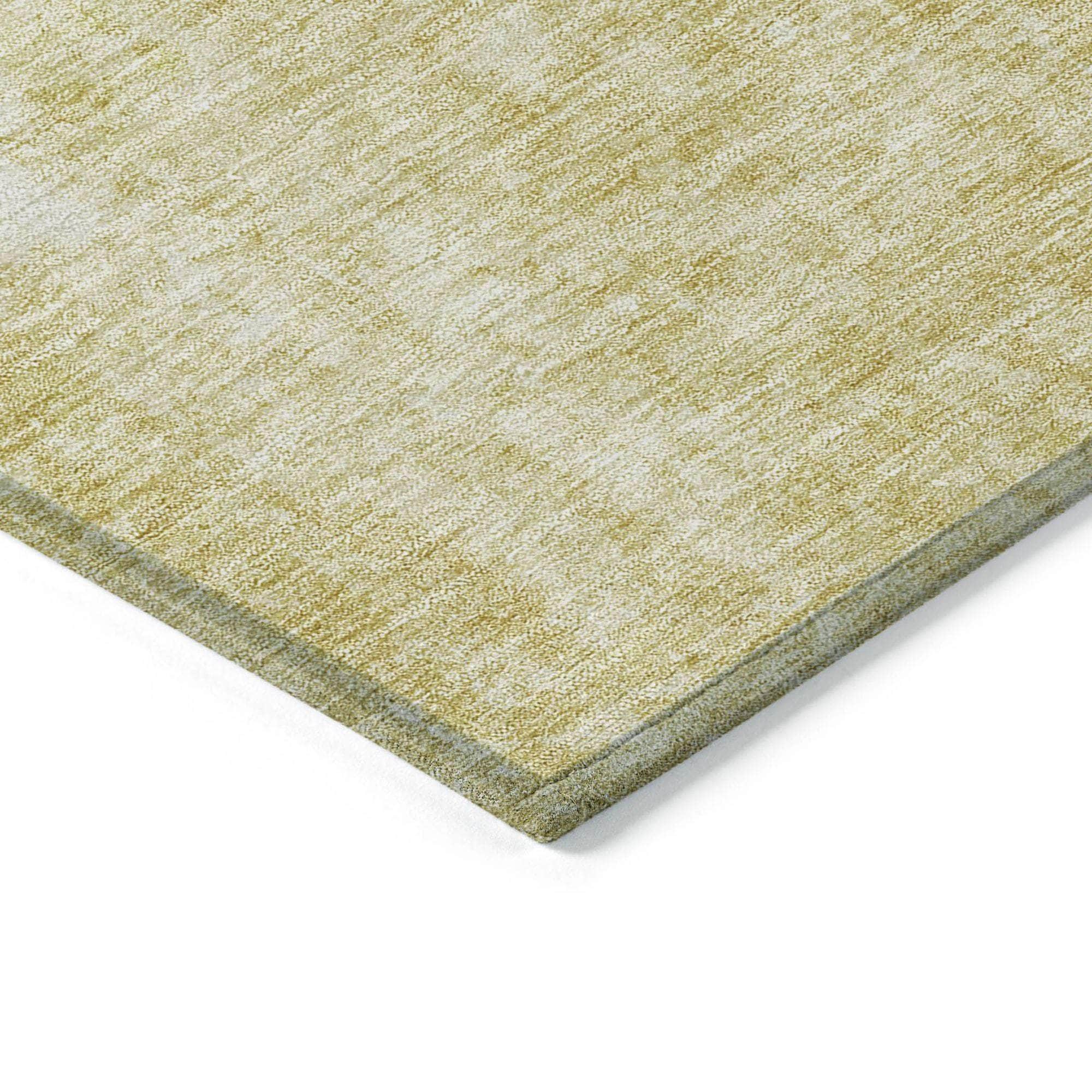 Machine Made ACN656 Gold  Rugs #color_gold 