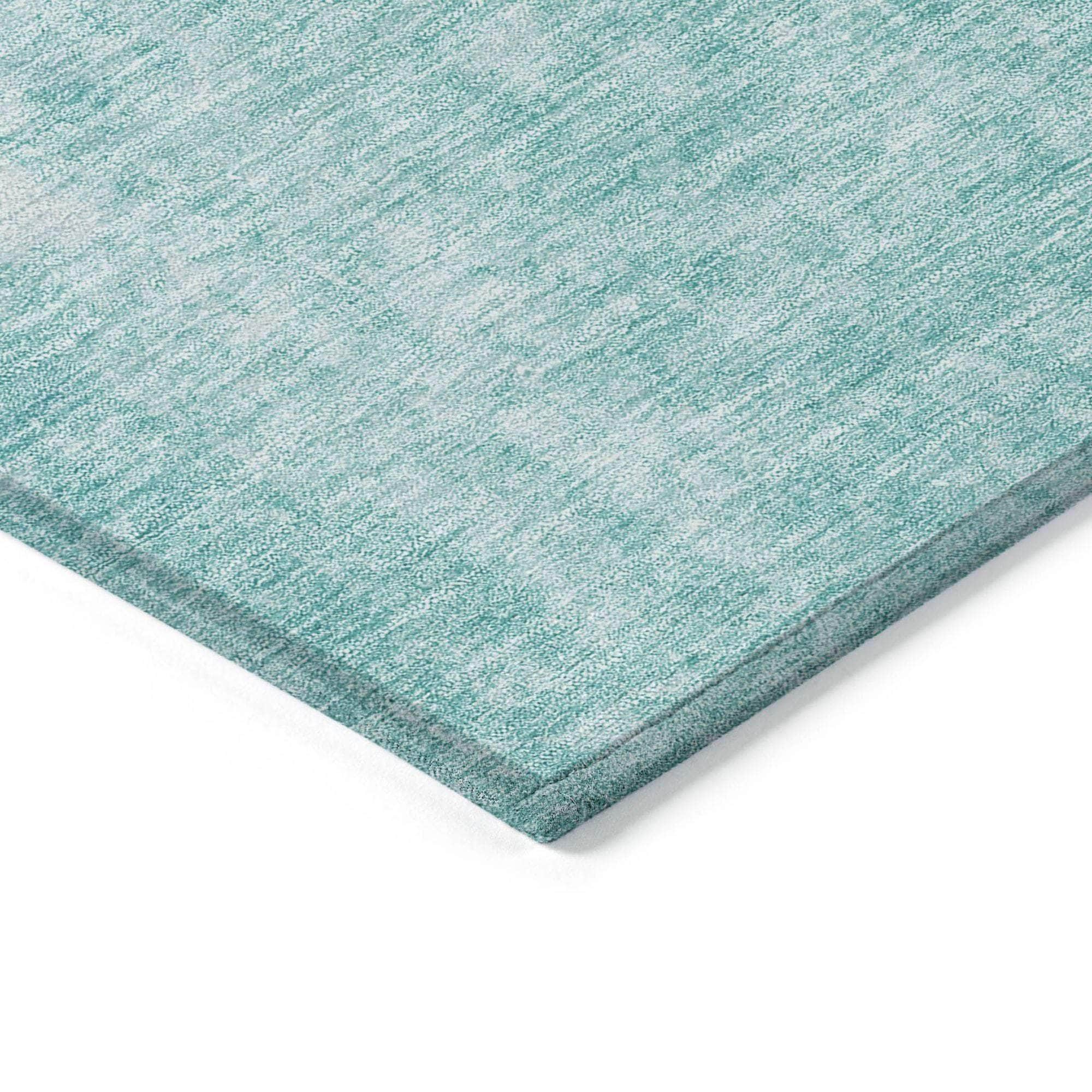 Machine Made ACN656 Teal  Rugs #color_teal 