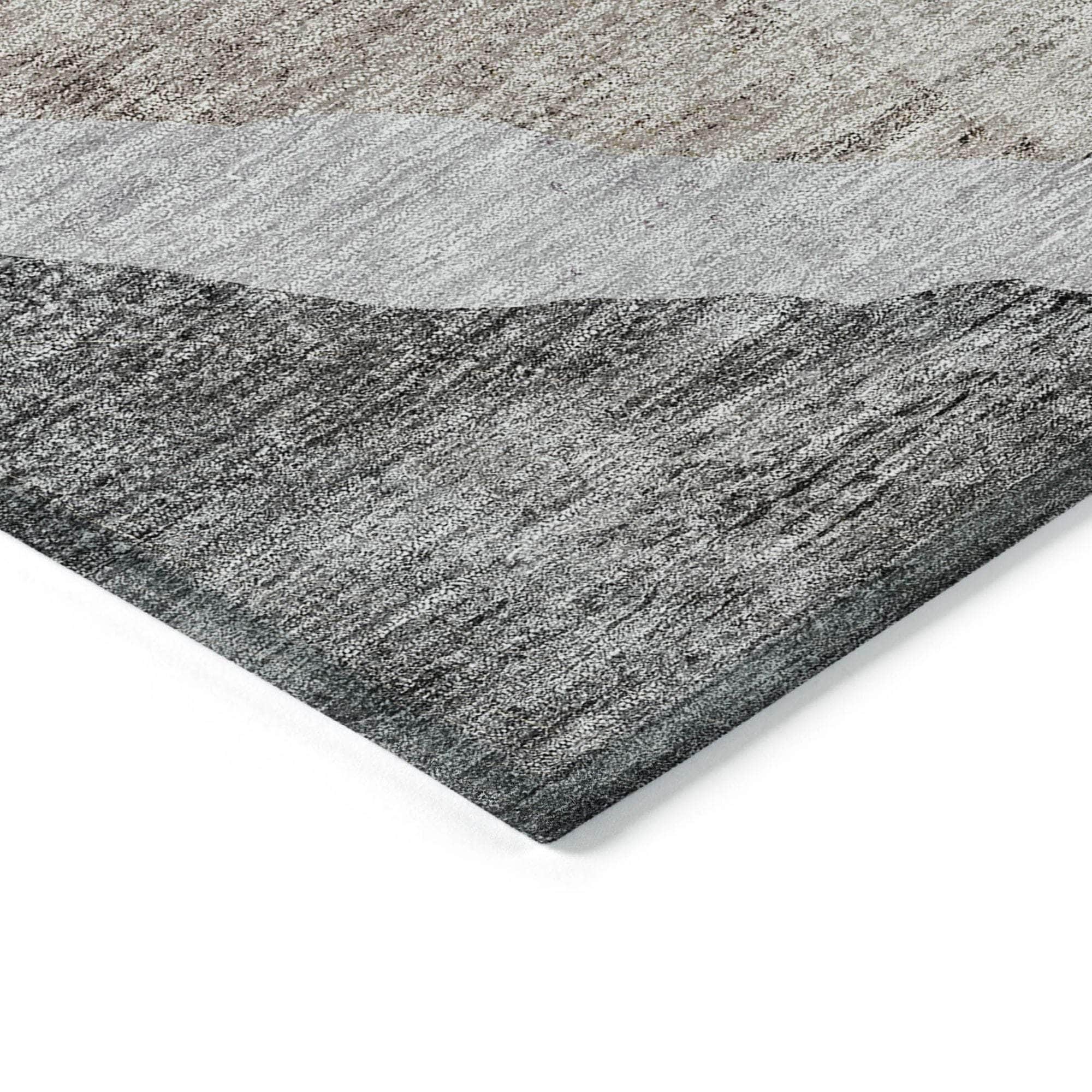 Machine Made ACN667 Charcoal Gray Rugs #color_charcoal gray