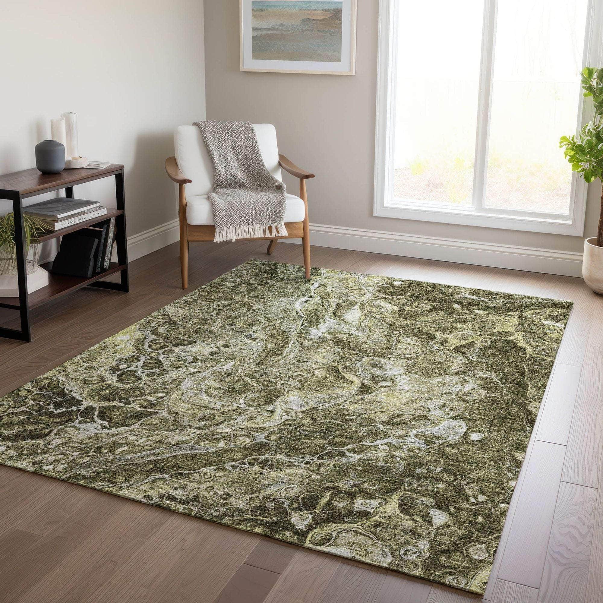 Machine Made ACN670 Taupe Brown Rugs #color_taupe brown