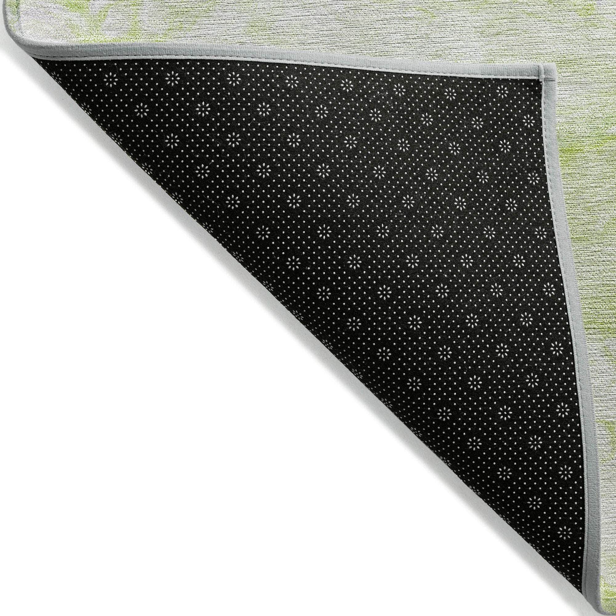 Machine Made ACN699 Aloe Green Rugs #color_aloe green