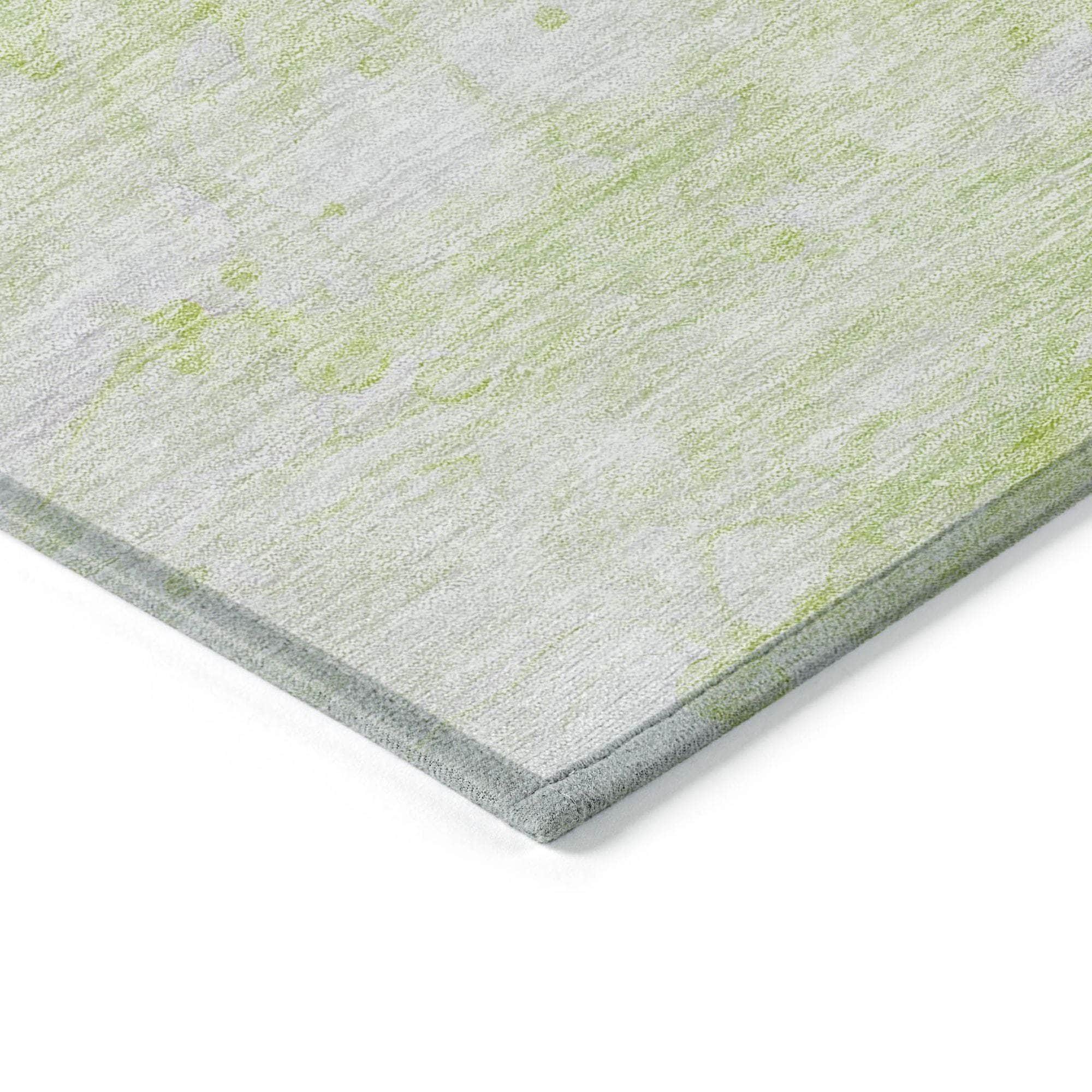 Machine Made ACN699 Aloe Green Rugs #color_aloe green