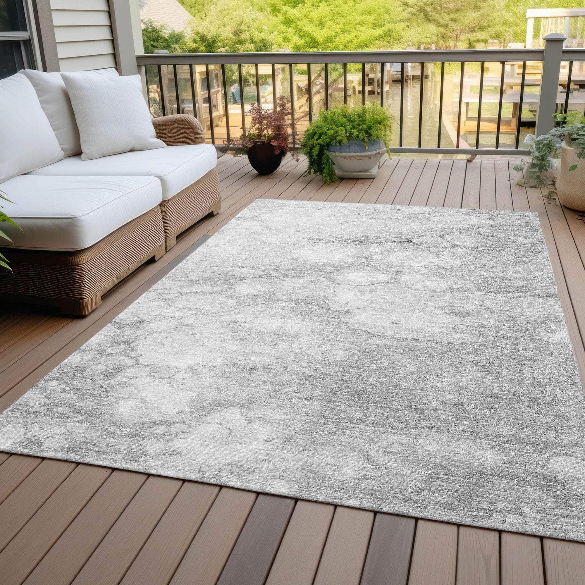 Machine Made ACN699 Silver Gray Rugs #color_silver gray