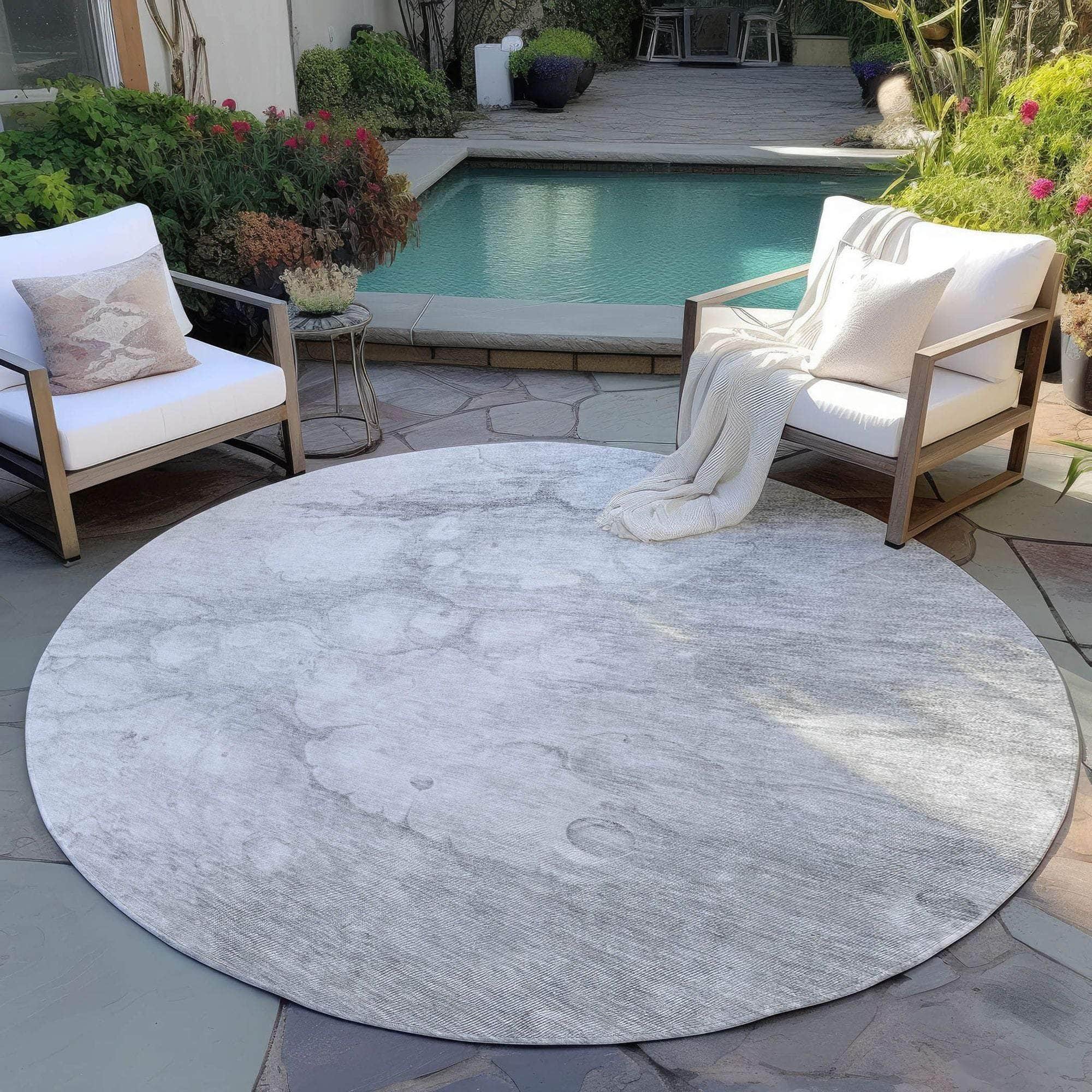 Machine Made ACN699 Silver Gray Rugs #color_silver gray