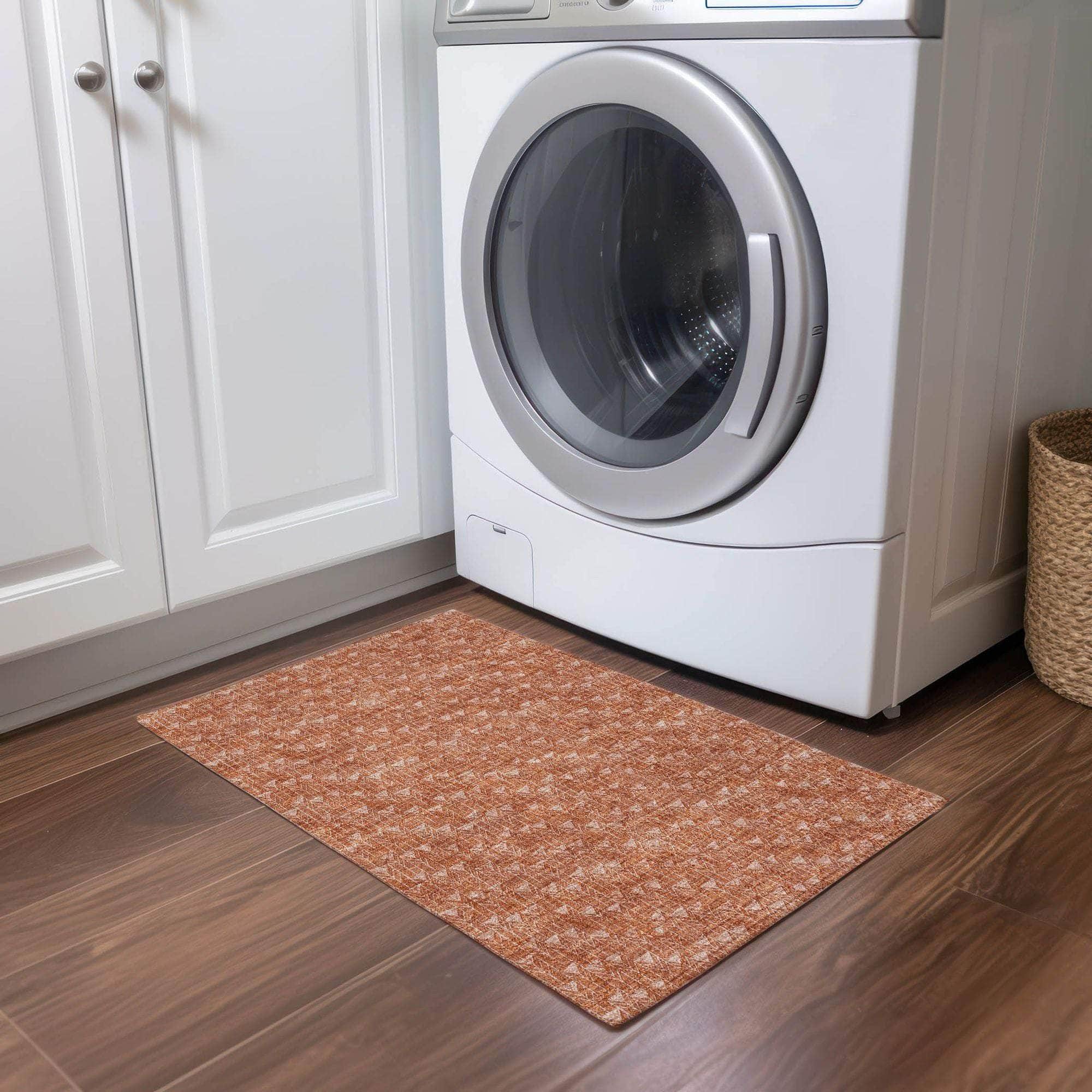 Machine Made ACN514 Terracotta Orange Rugs #color_terracotta orange