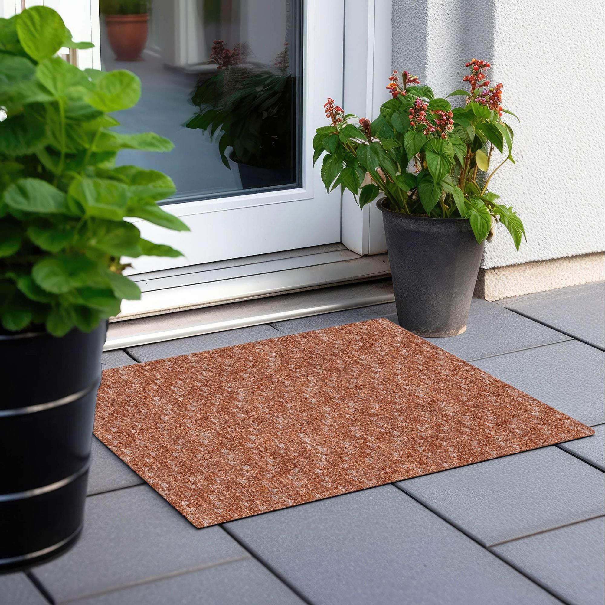 Machine Made ACN514 Terracotta Orange Rugs #color_terracotta orange