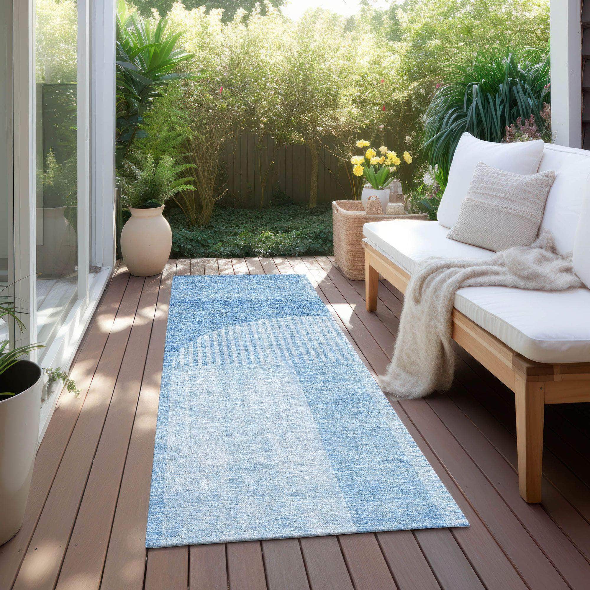 Machine Made ACN711 Blue  Rugs #color_blue 