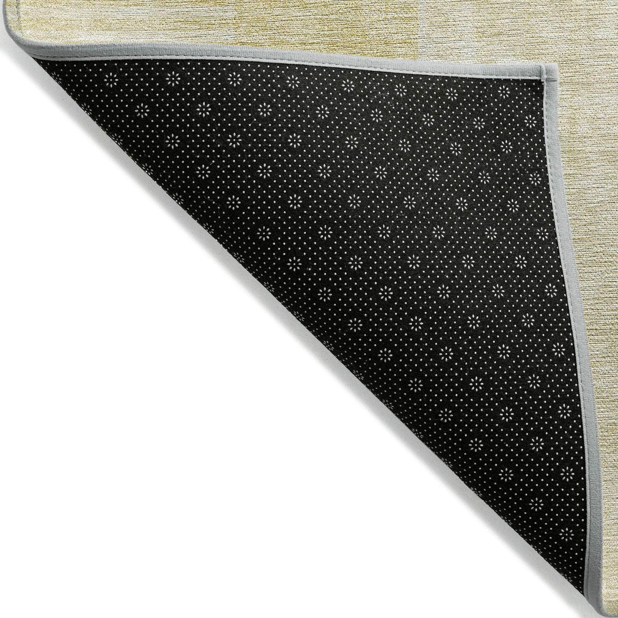 Machine Made ACN711 Gold  Rugs #color_gold 