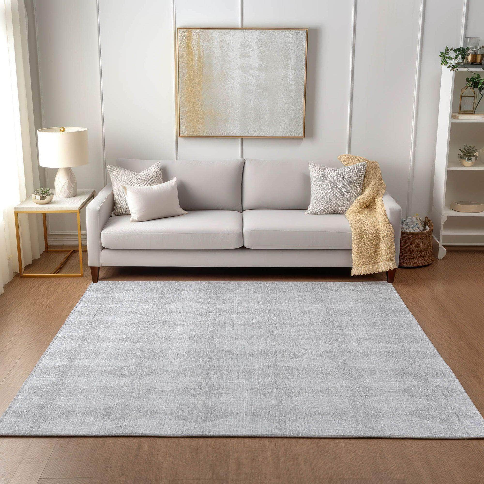 Machine Made ACN578 Pewter Gray Rugs #color_pewter gray