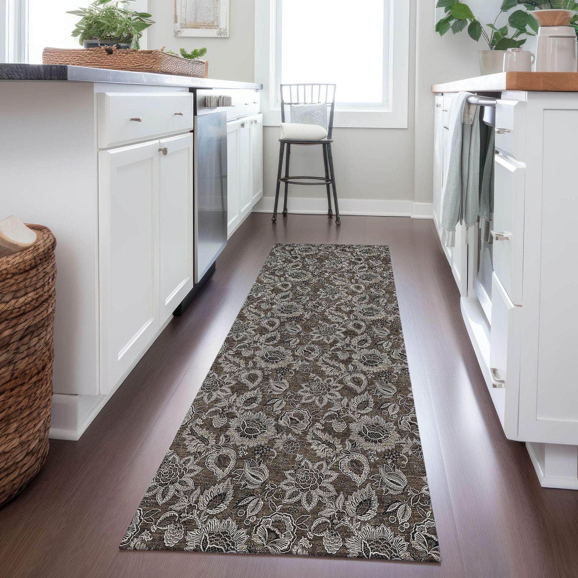 Machine Made ACN661 Chocolate Brown Rugs #color_chocolate brown