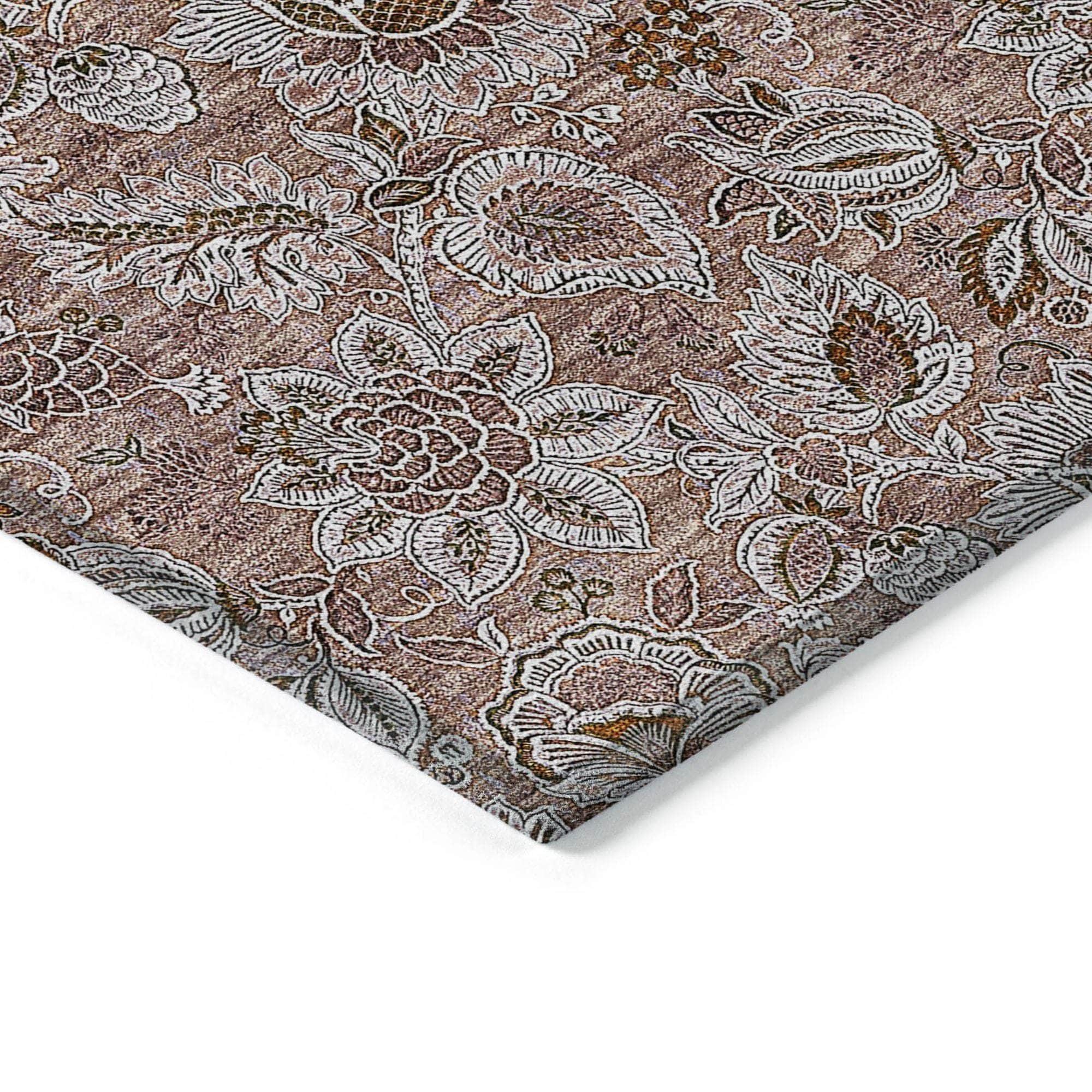 Machine Made ACN661 Copper Orange Rugs #color_copper orange