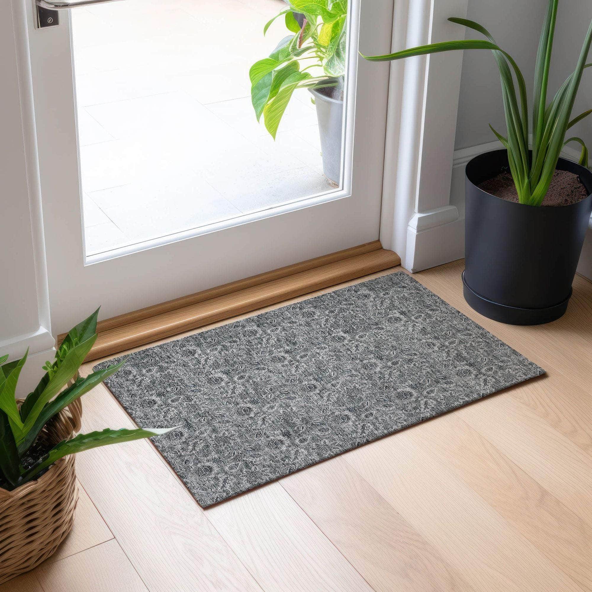 Machine Made ACN661 Gray  Rugs #color_gray 