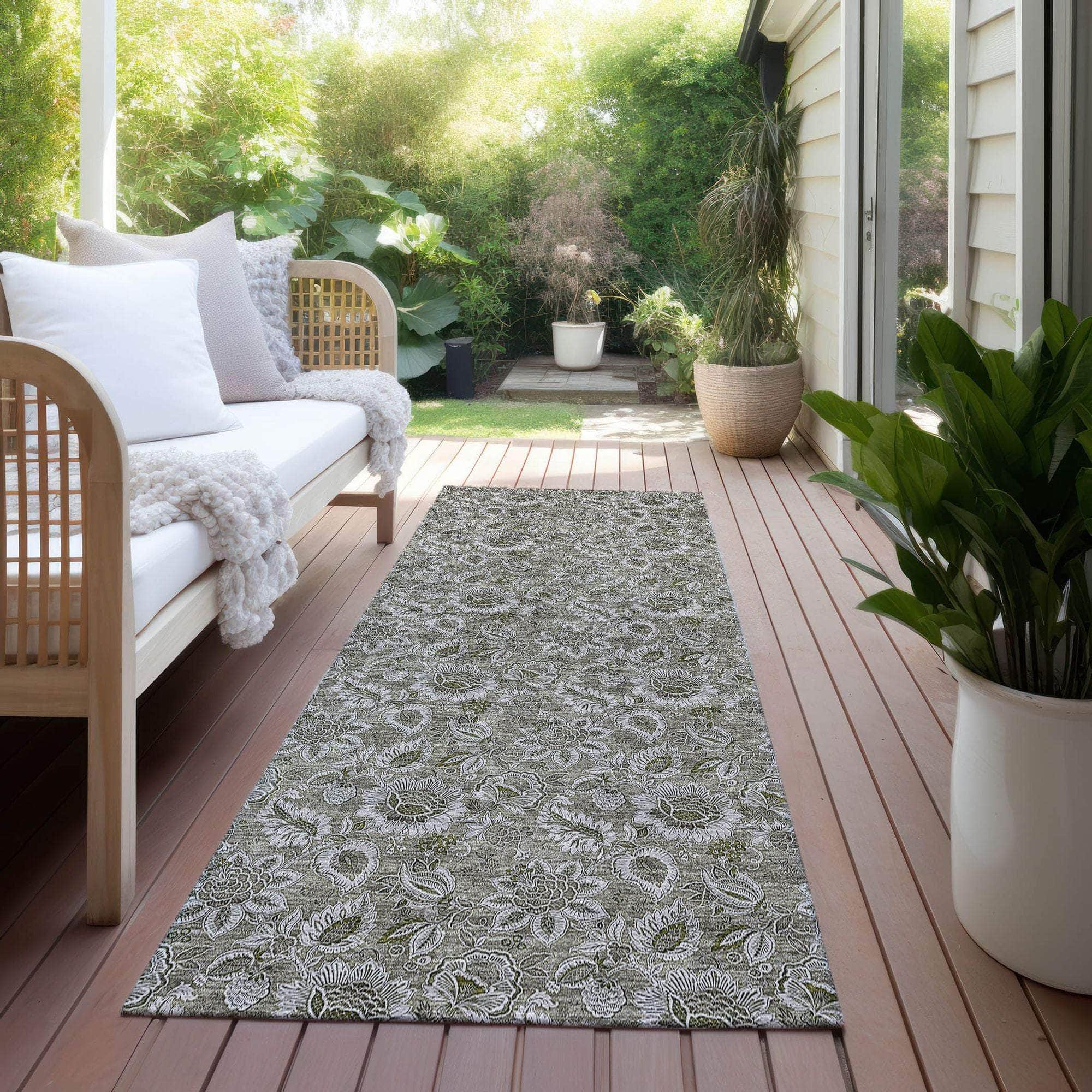 Machine Made ACN661 Taupe Brown Rugs #color_taupe brown