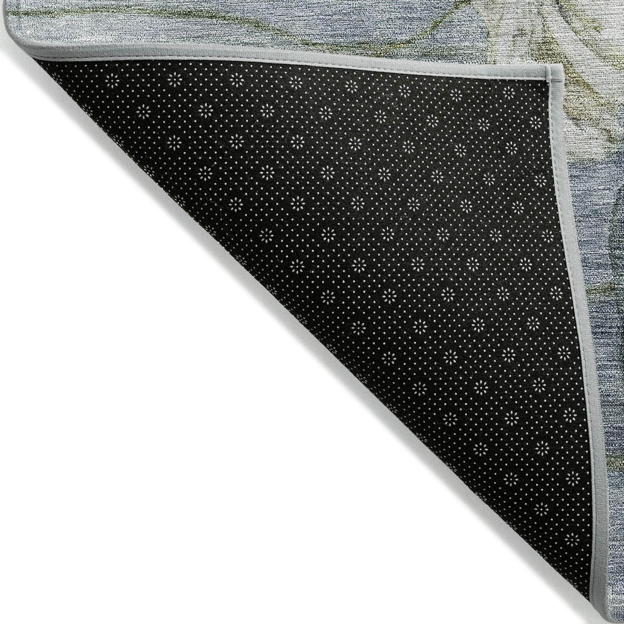 Machine Made ACN712 Blue  Rugs #color_blue 