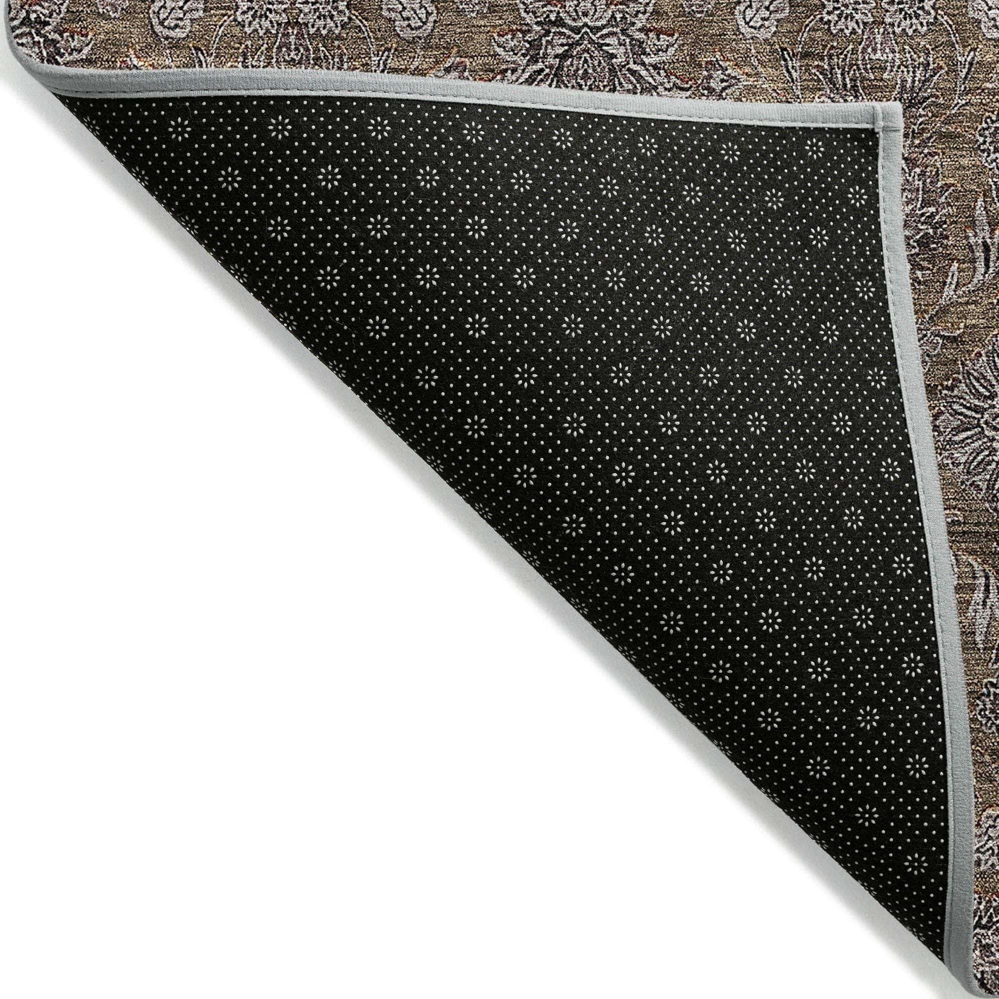 Machine Made ACN702 Chocolate Brown Rugs #color_chocolate brown