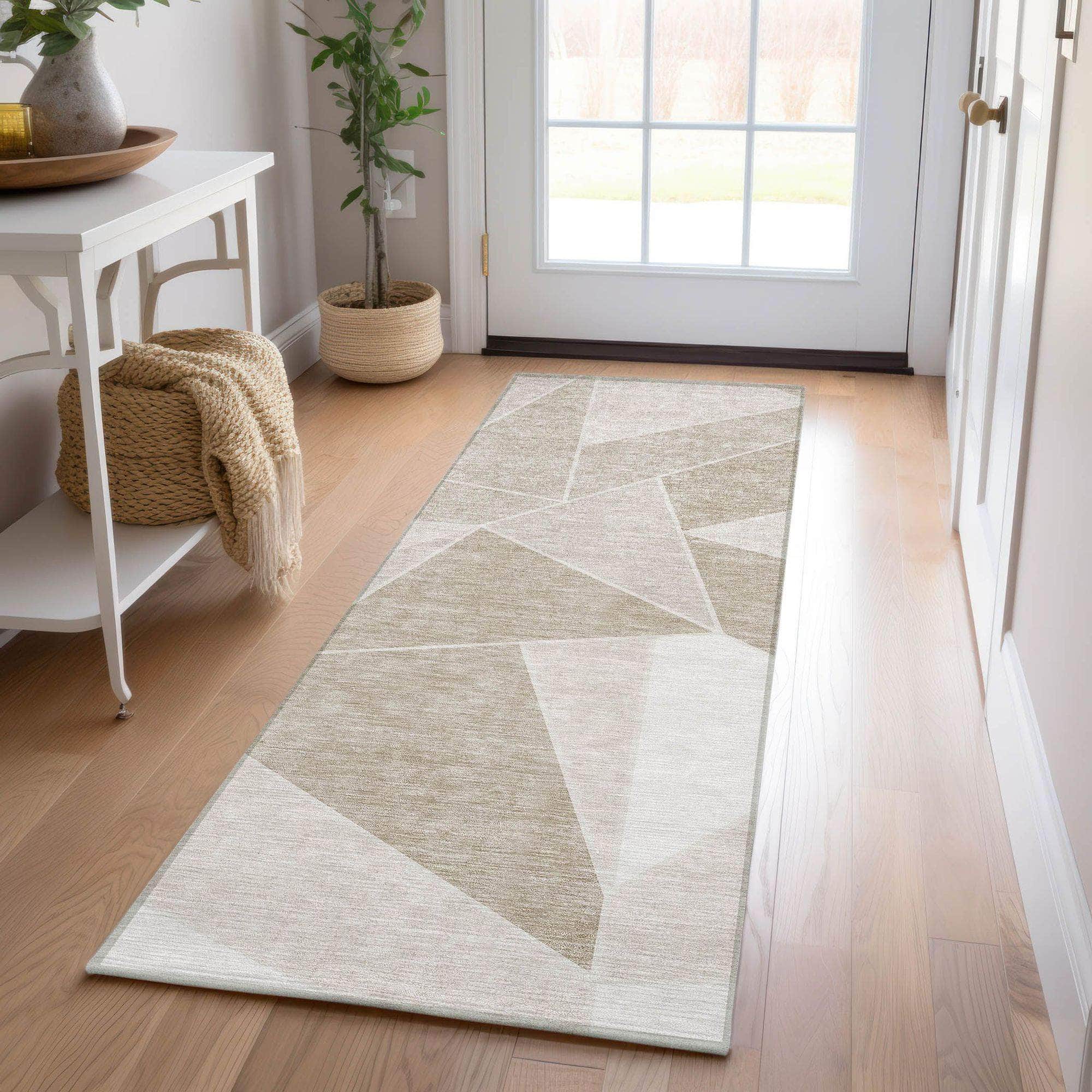 Machine Made ACN636 Taupe Brown Rugs #color_taupe brown