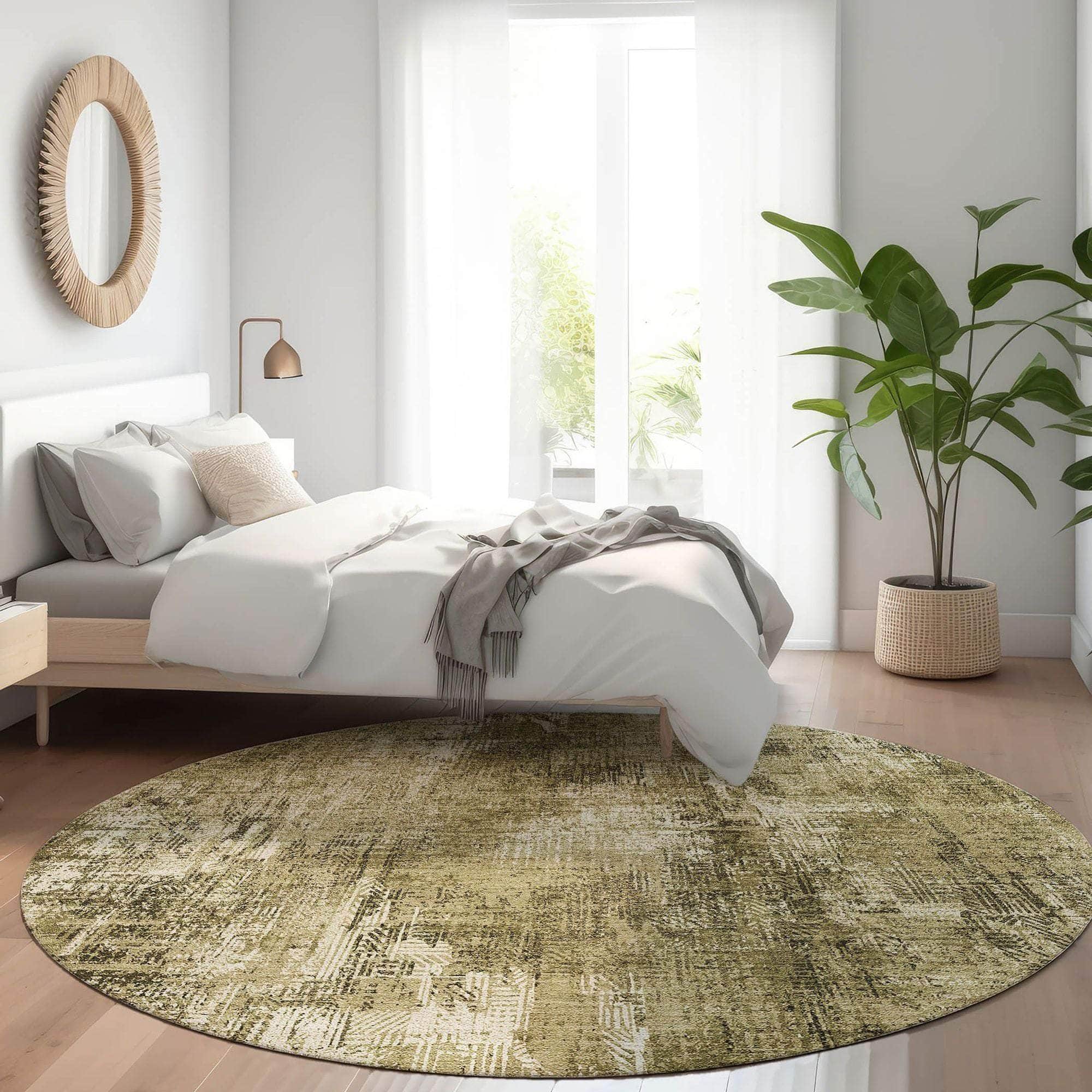 Machine Made ACN725 Brown  Rugs #color_brown 