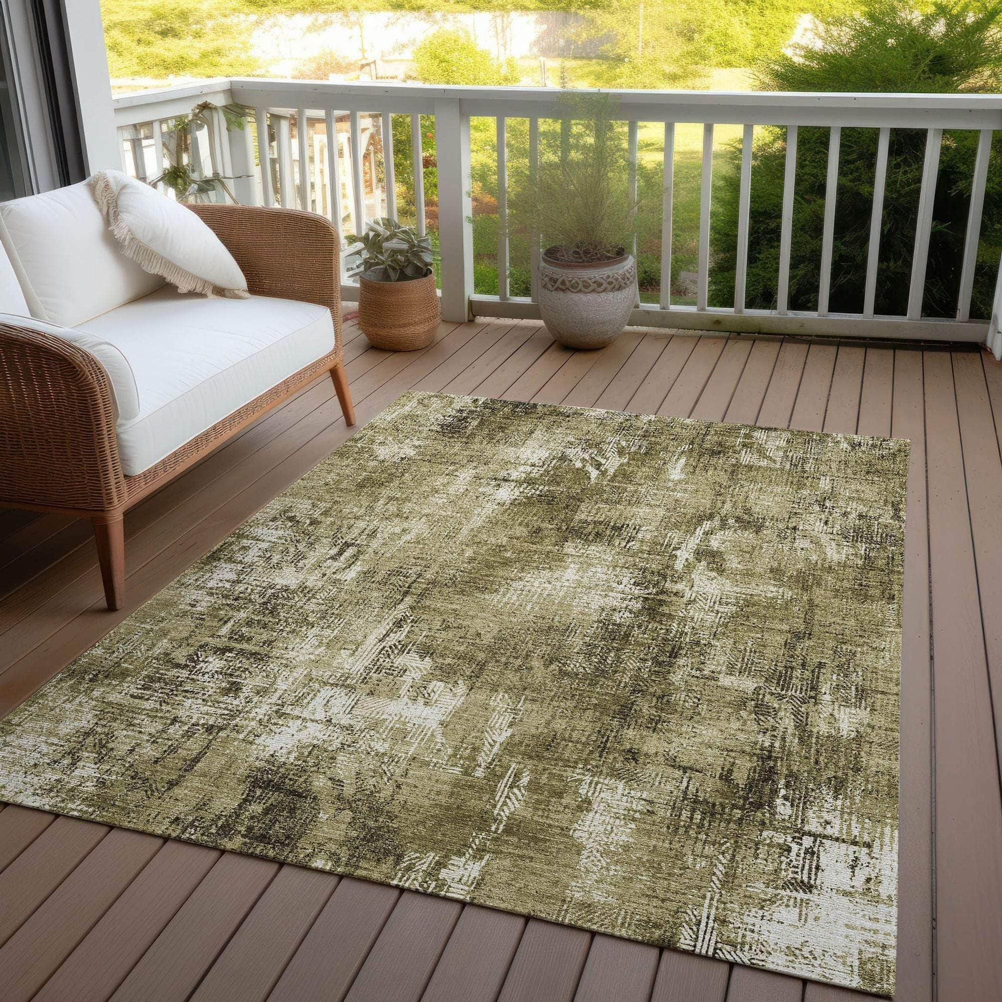Machine Made ACN725 Brown  Rugs #color_brown 