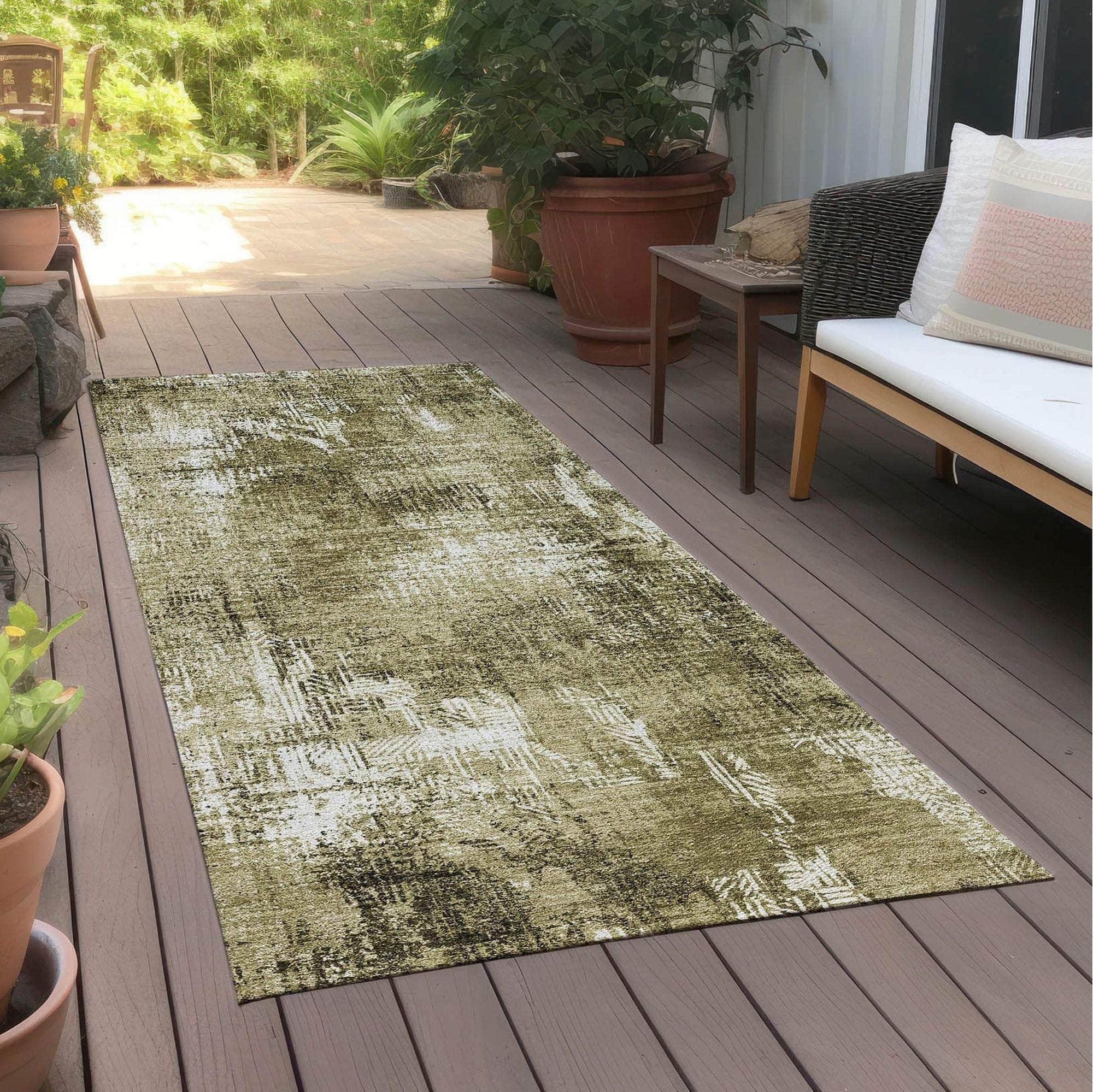 Machine Made ACN725 Brown  Rugs #color_brown 