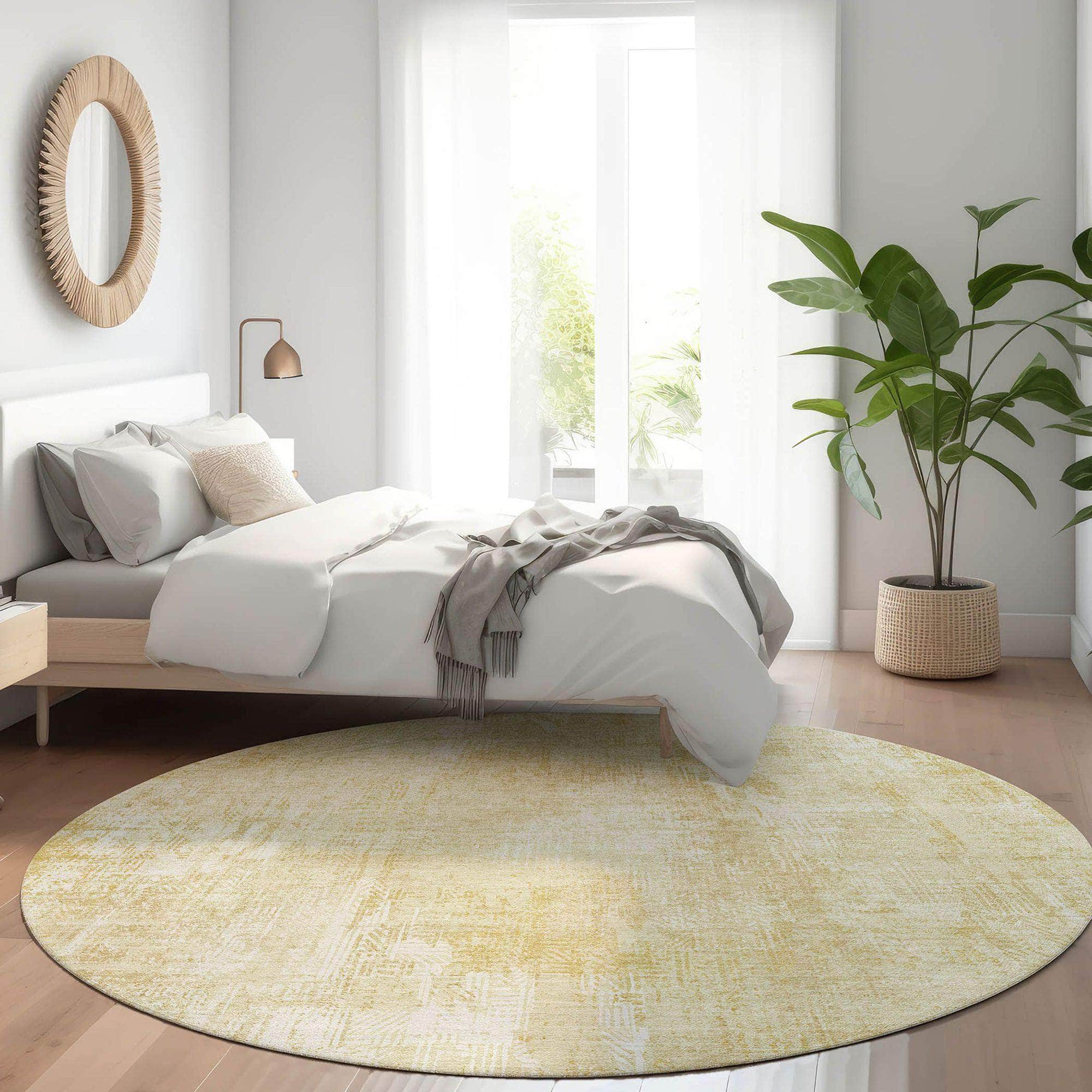 Machine Made ACN725 Beige Brown Rugs #color_beige brown