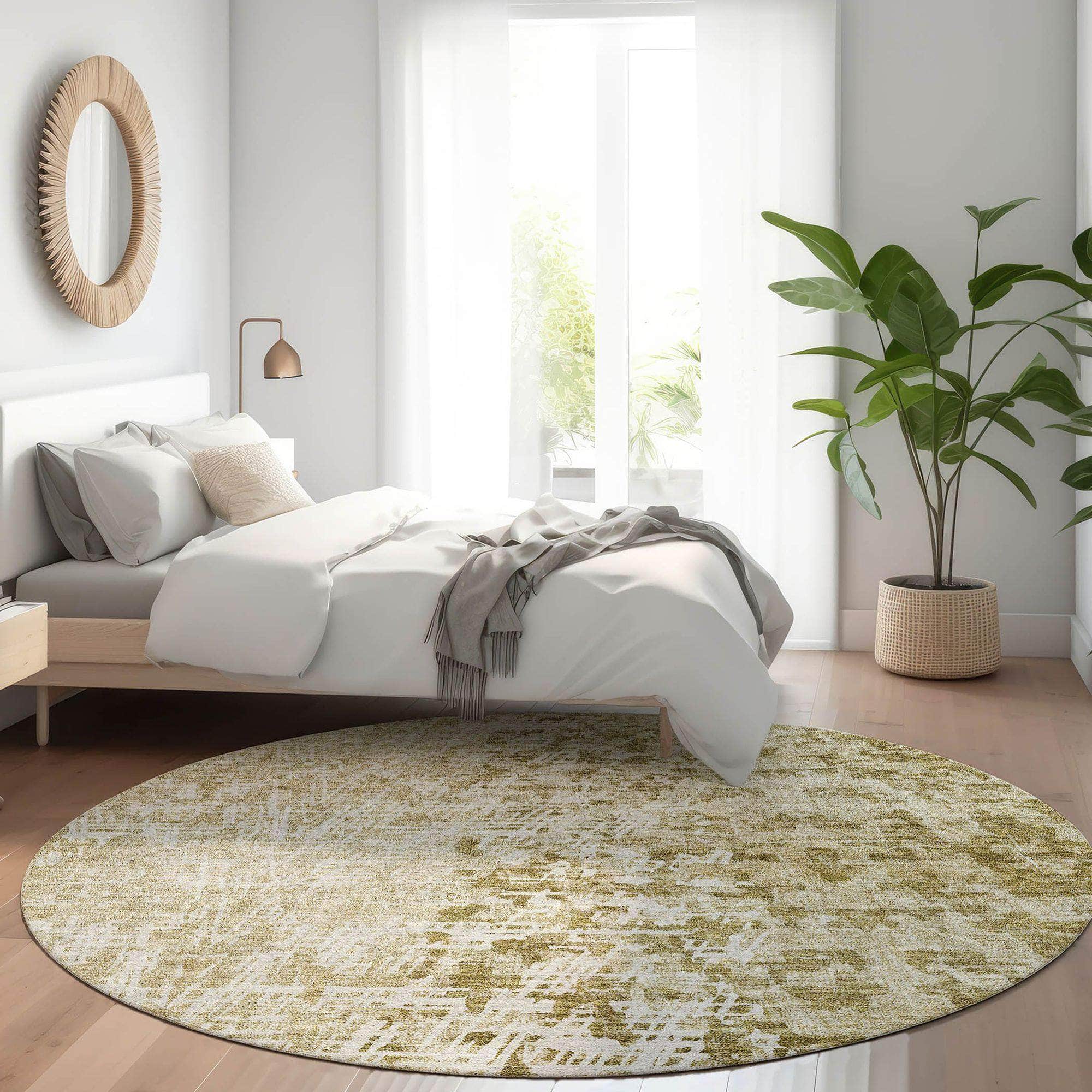 Machine Made ACN721 Taupe Brown Rugs #color_taupe brown
