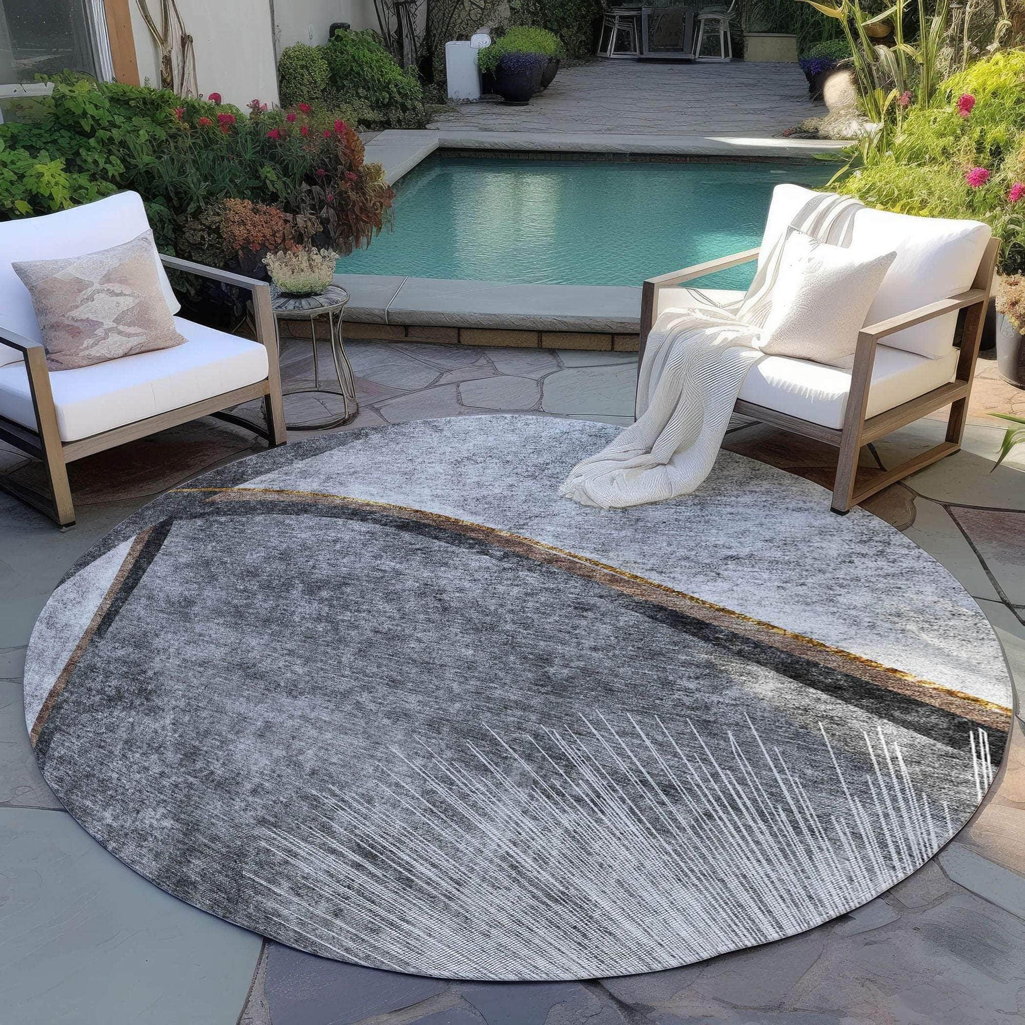 Machine Made ACN701 Gray  Rugs #color_gray 